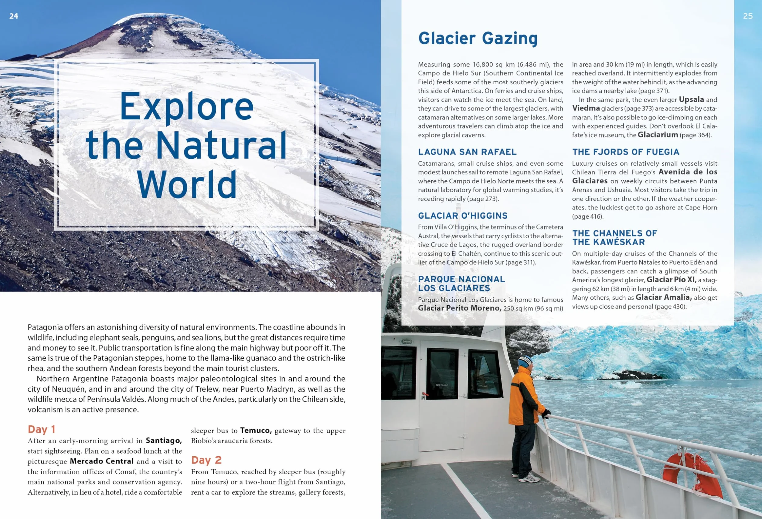 Moon Patagonia: With National Parks in Argentina & Chile: Fjords, Glaciers, Road Trips