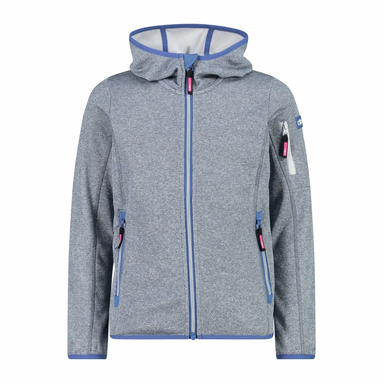 CMP Dziecięca kurtka Knit-Tech ze stałym kapturem Uniseks - dzieci Dziecięca Kurtka Z Knit-tech Ze Stałym Kapturem