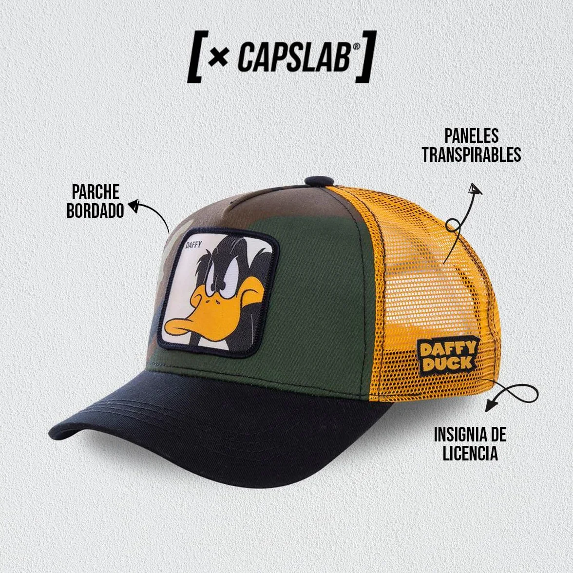 Capslab Looney Tunes Daffy czapka z daszkiem z daszkiem