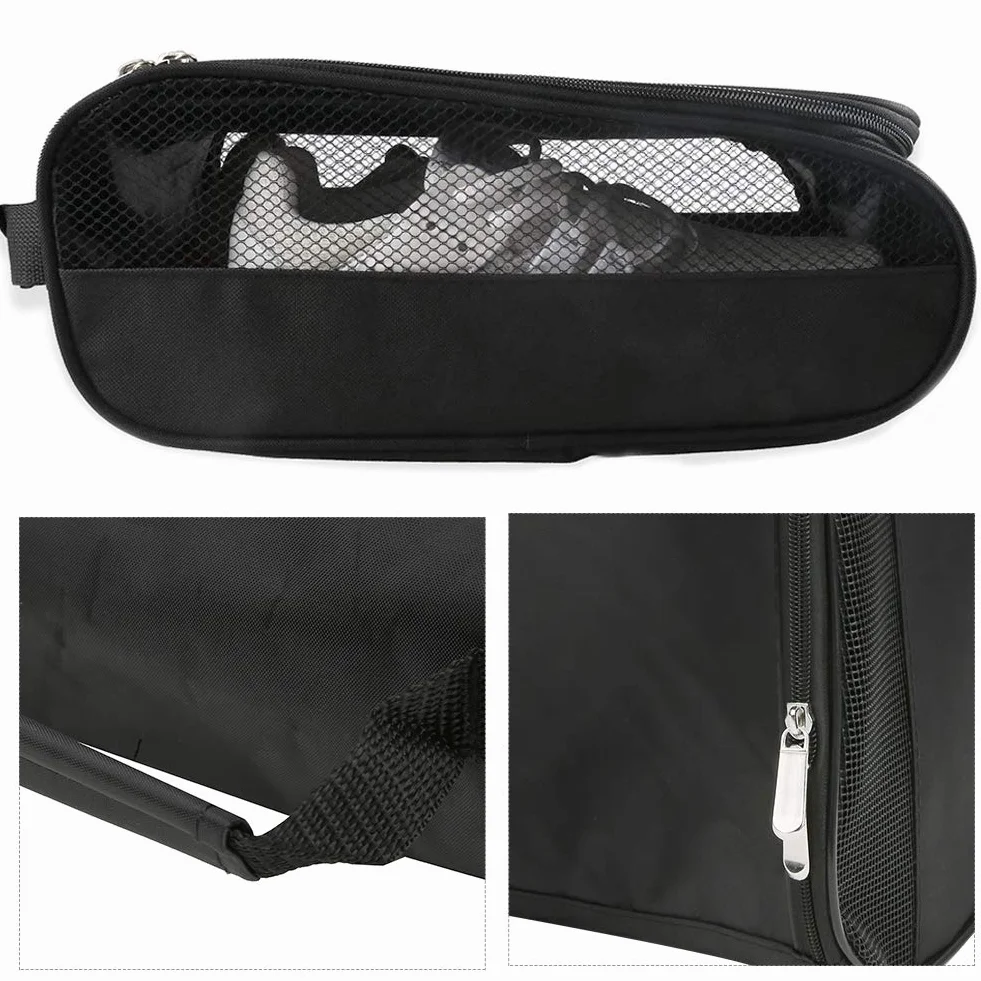 Pokrowiec na buty golfowe, Torba do przenoszenia, przenośna, oddychająca, duża pojemność, do przechowywania obuwia sportowego i eleganckiego