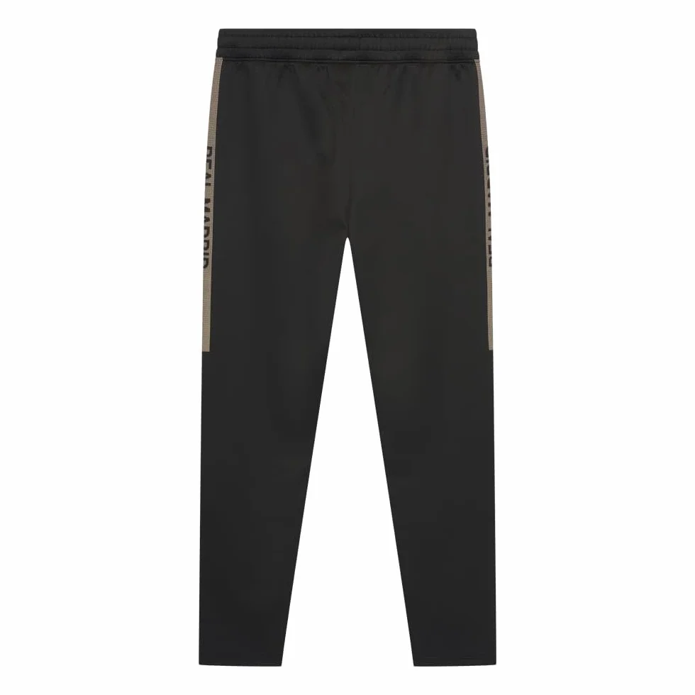 Dres treningowy Real Madrid męski 25/26 - czarny - Rozmiary S do XXL - Dres treningowy Real Madrid - Odzież piłkarska - Produkt oficjalny