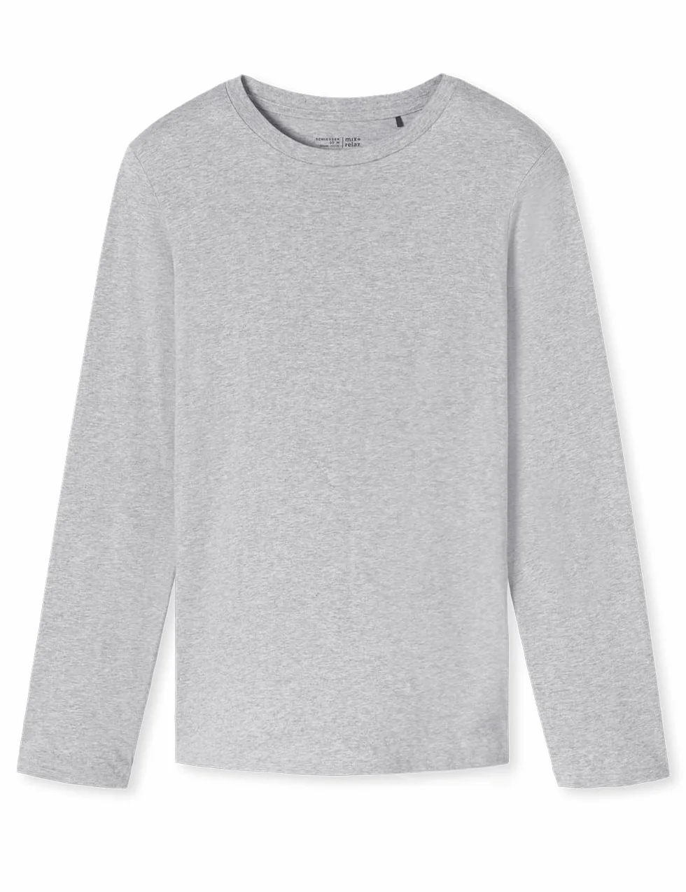 Schiesser Góra od pidżamy Mężczyźni Schiesser Herren Schlafshirt Kurzarm Rundhals Bio-baumwolle - Mix + Relax