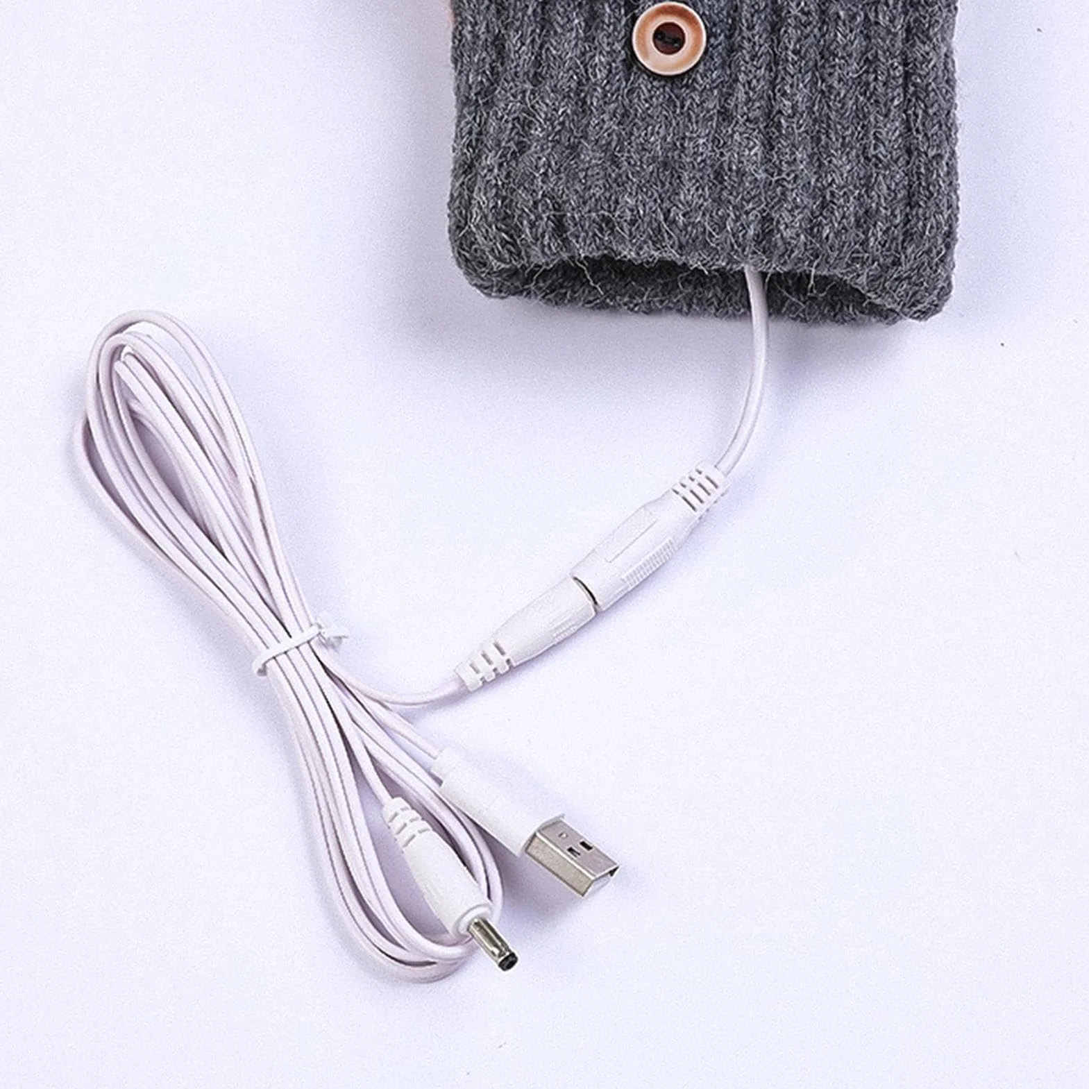 Ogrzewane rękawiczki dla dzieci, podgrzewane rękawiczki na zimę, zimowe rękawiczki USB, rękawiczki grzewcze do połowy palców, elektryczne podgrzewane rękawiczki, przenośne rękawiczki zimowe,