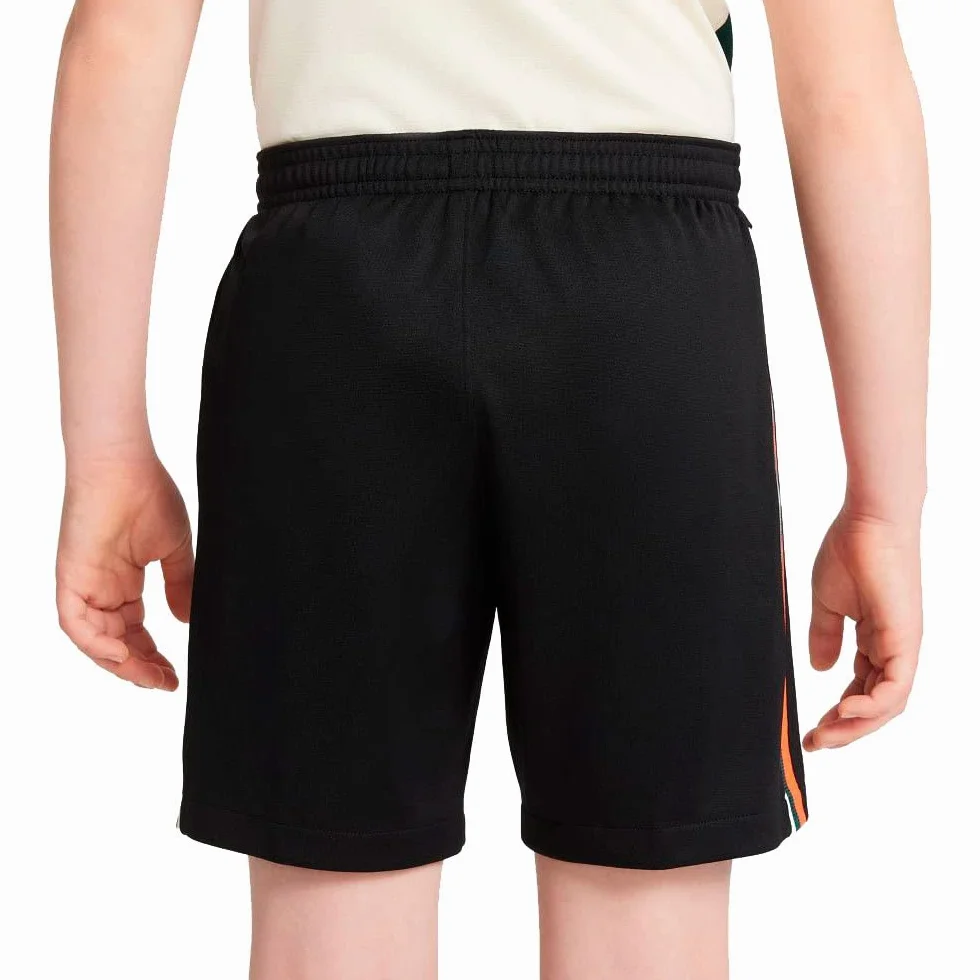 Nike Liverpool, krótkie spodenki dziecięce, uniseks, sezon 2021/22, sprzęt do zabawy, krótkie spodenki Away