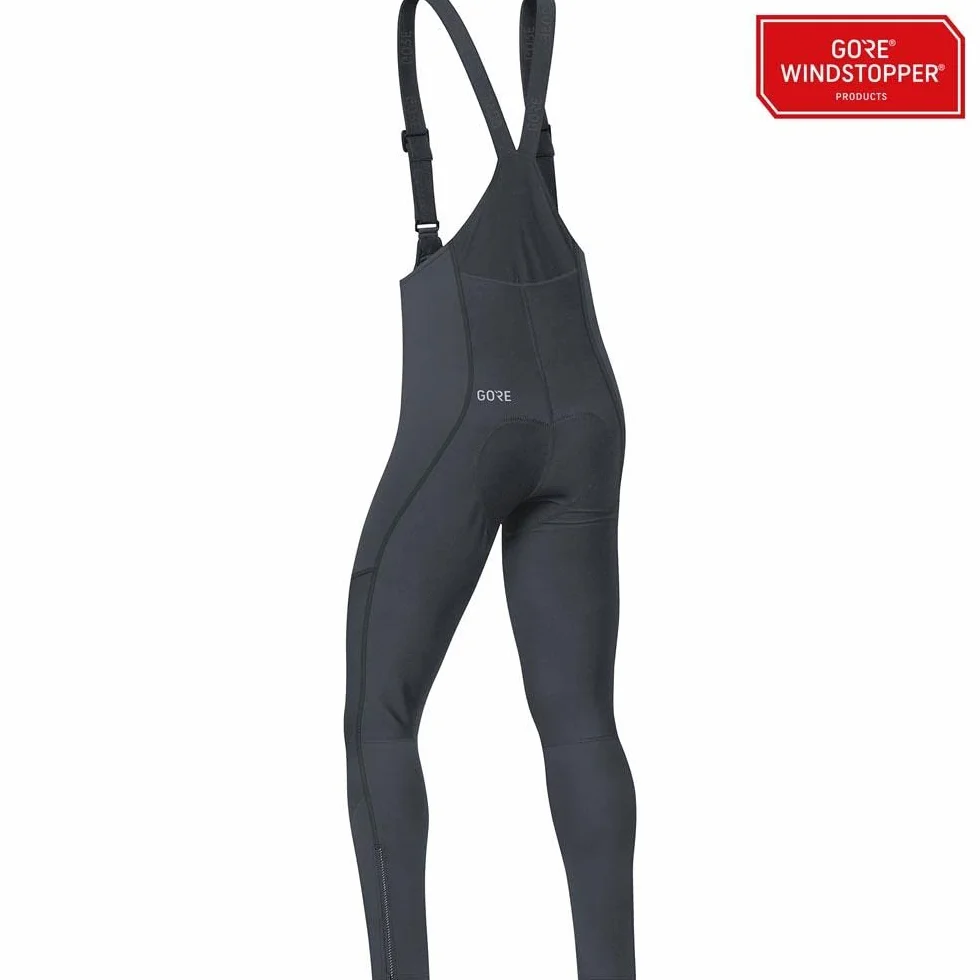 Gore Wear Mężczyźni C3 GWS Bib Tights+ Spodenki, Czarny, XXL