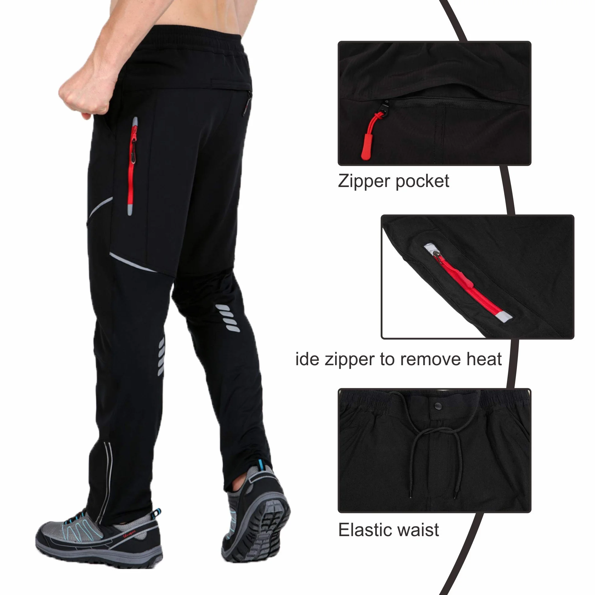 Ynport Creefreak Athletic spodnie do jazdy na rowerze MTB, oddychające spodnie sportowe do aktywności na świeżym powietrzu i do treningu sportowego