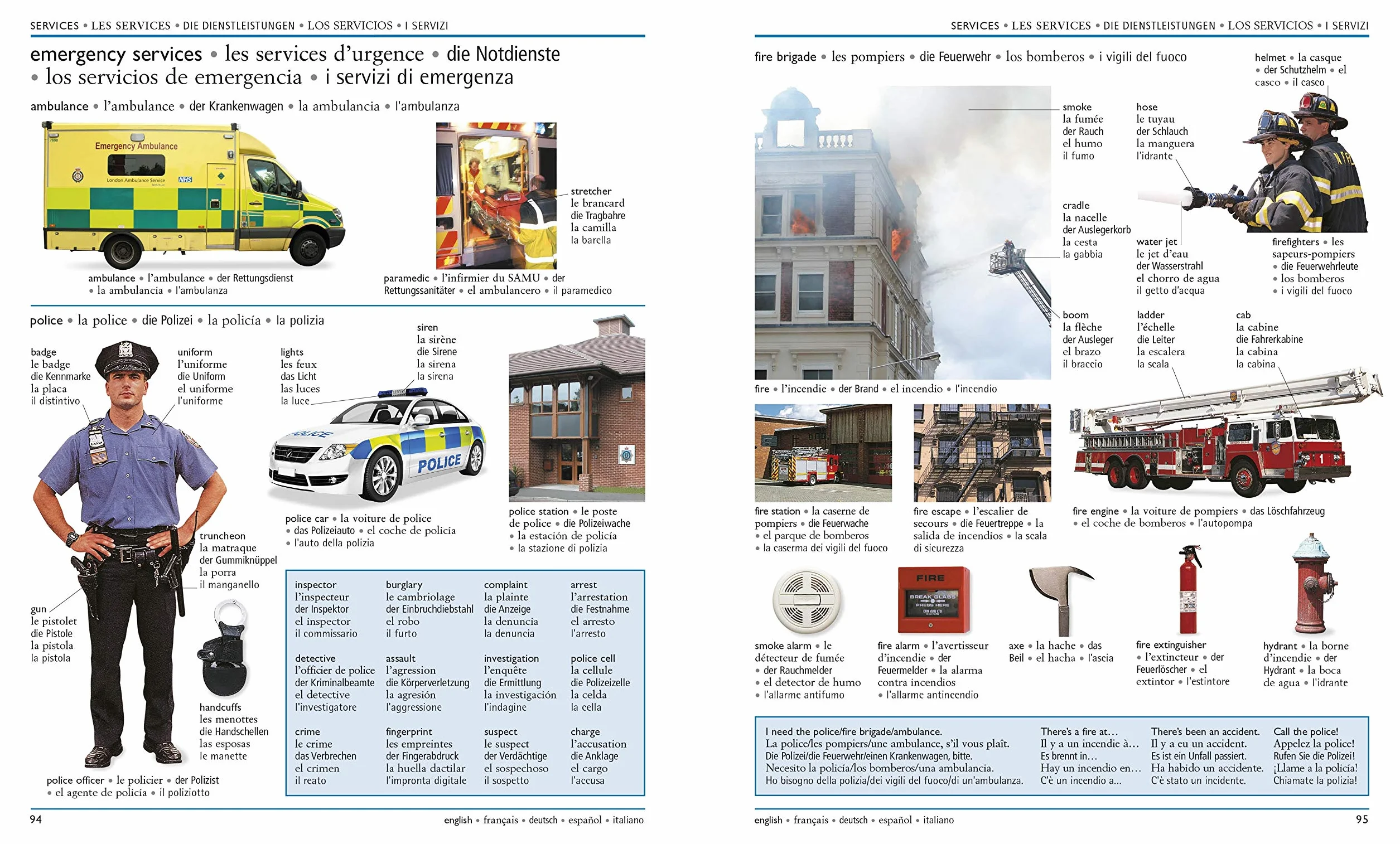 5 Language Visual Dictionary: Over 6,500 illustrated terms, labelled in English, French, German, Spanish and Italian