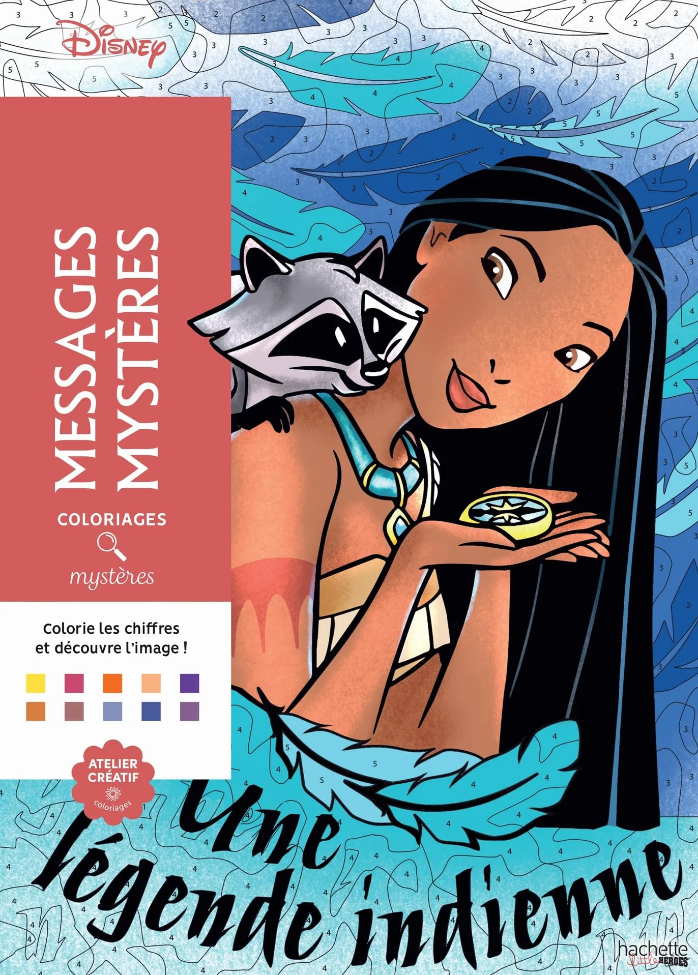 Coloriages mystères Disney - Messages mystères