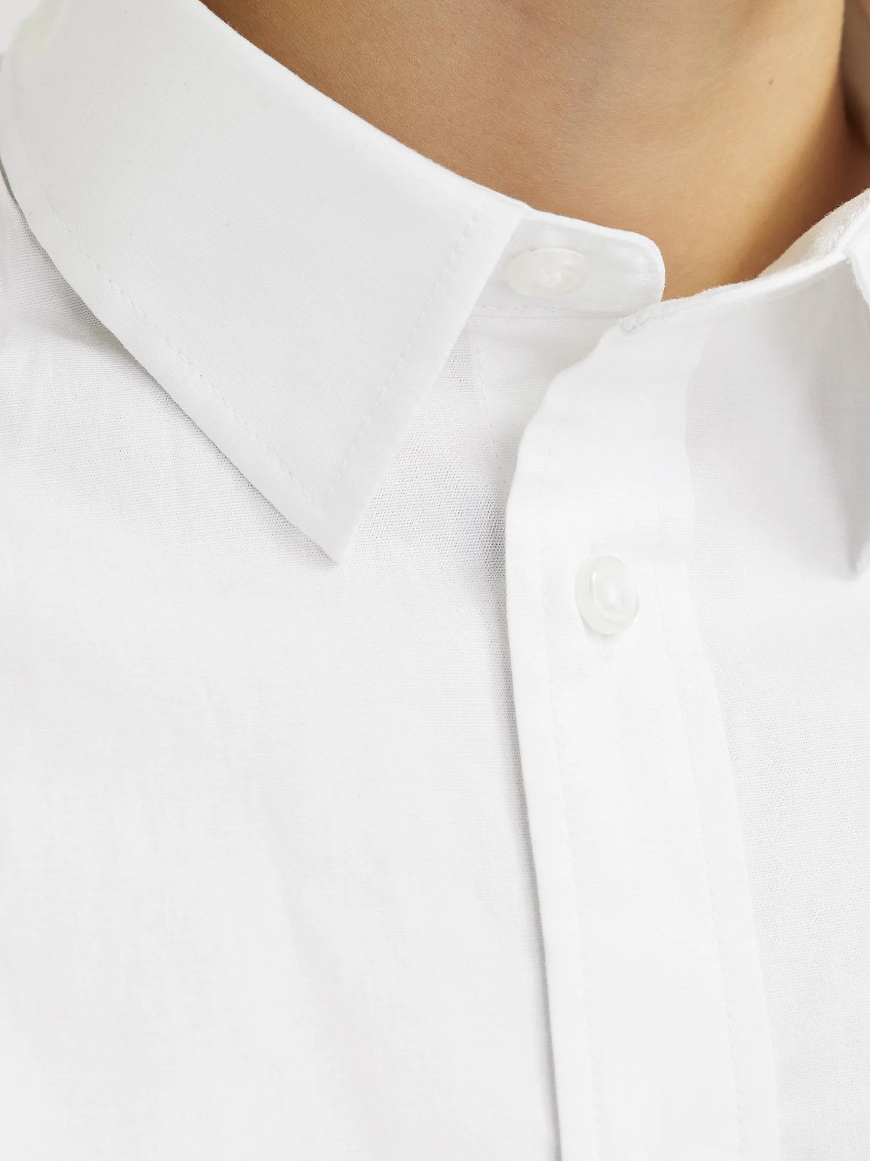 JACK & JONES Dziecięca koszula chłopięca, biały, 140