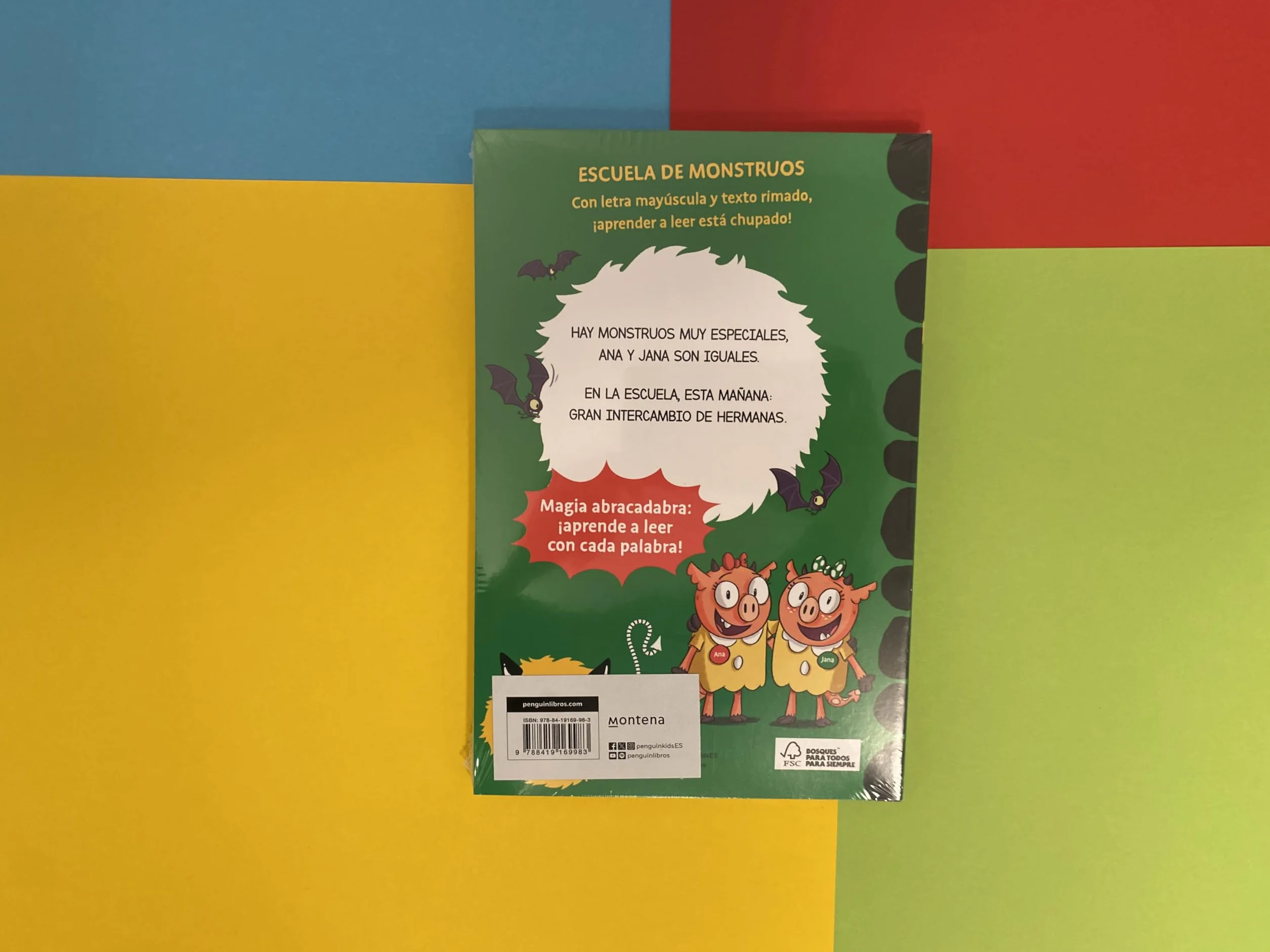 Aprender a leer en la Escuela de Monstruos - Pack con los libros 1, 2 y 3: En letra MAYÚSCULA (libros para niños a partir de 5 años)