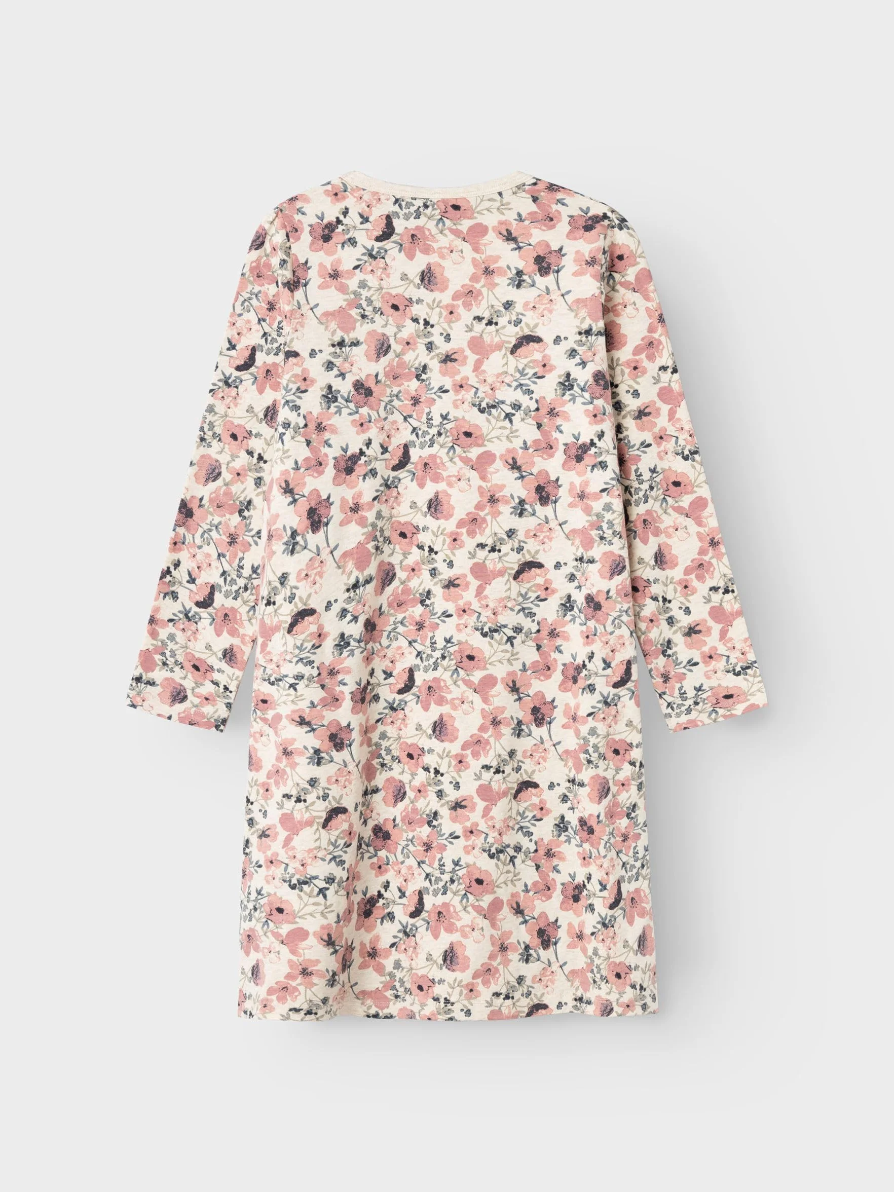NAME IT Koszula nocna Dziewczynki Nkfnightgown Ls Nostalgia Flower Noos