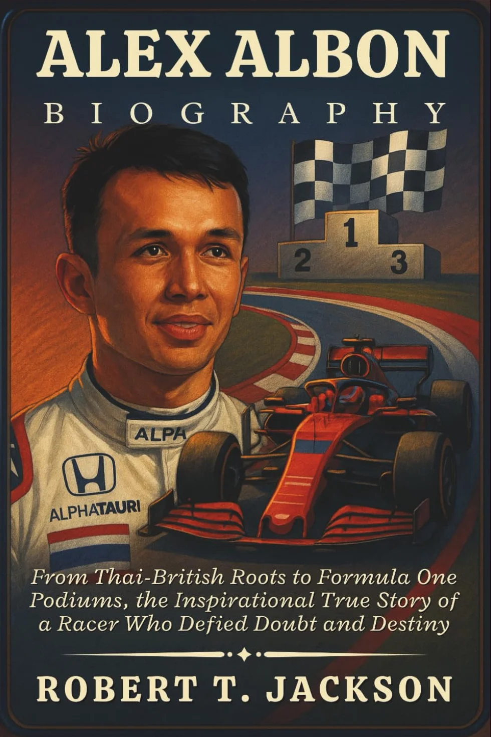 ALEX ALBON BIOGRAPHY: From Thai-British Roots to Formula One Podiums, the Inspirational True Story of a Racer Who Defied Doubt and Destiny