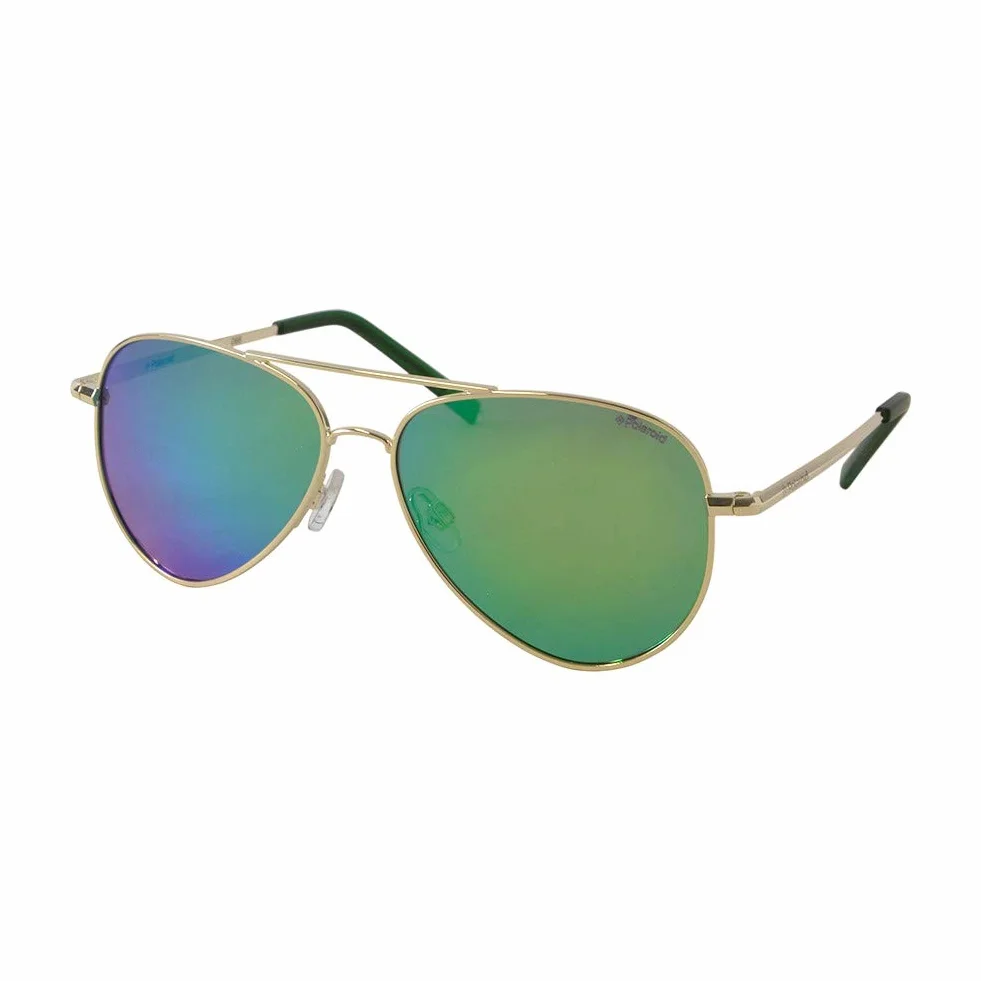 Polaroid PLD8015N Dziecięce złote okulary przeciwsłoneczne PLD8015N-E