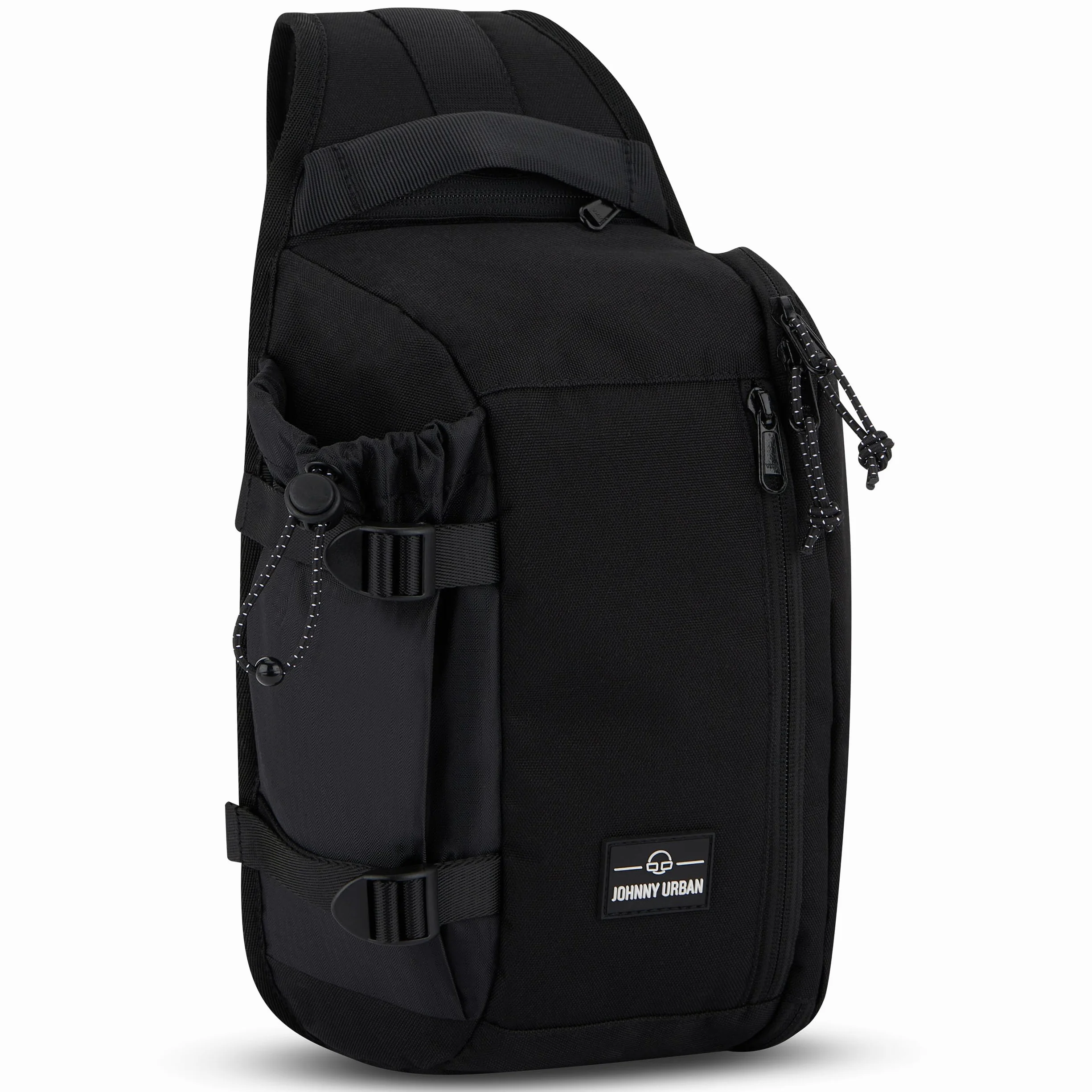 Johnny Urban Slingbag Charlie torba na ramię dla kobiet i mężczyzn, na podróż, wędrówki, do aktywności na świeżym powietrzu, w podróży, odporny na rozerwanie i trwały materiał, kieszeń na butelkę z