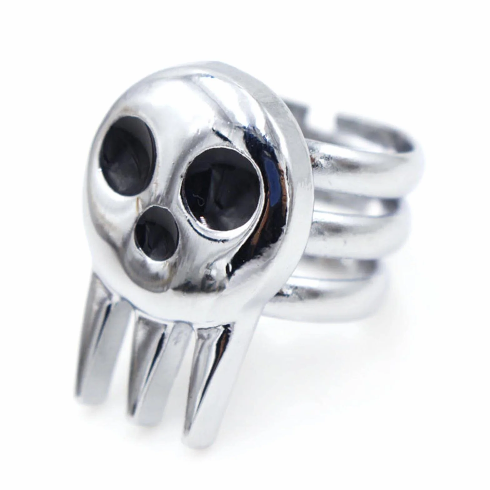 Anime Soul Eater Death The Kid Cosplay Rings Unisex Adjustable Ring Prop Accessories Jewelry