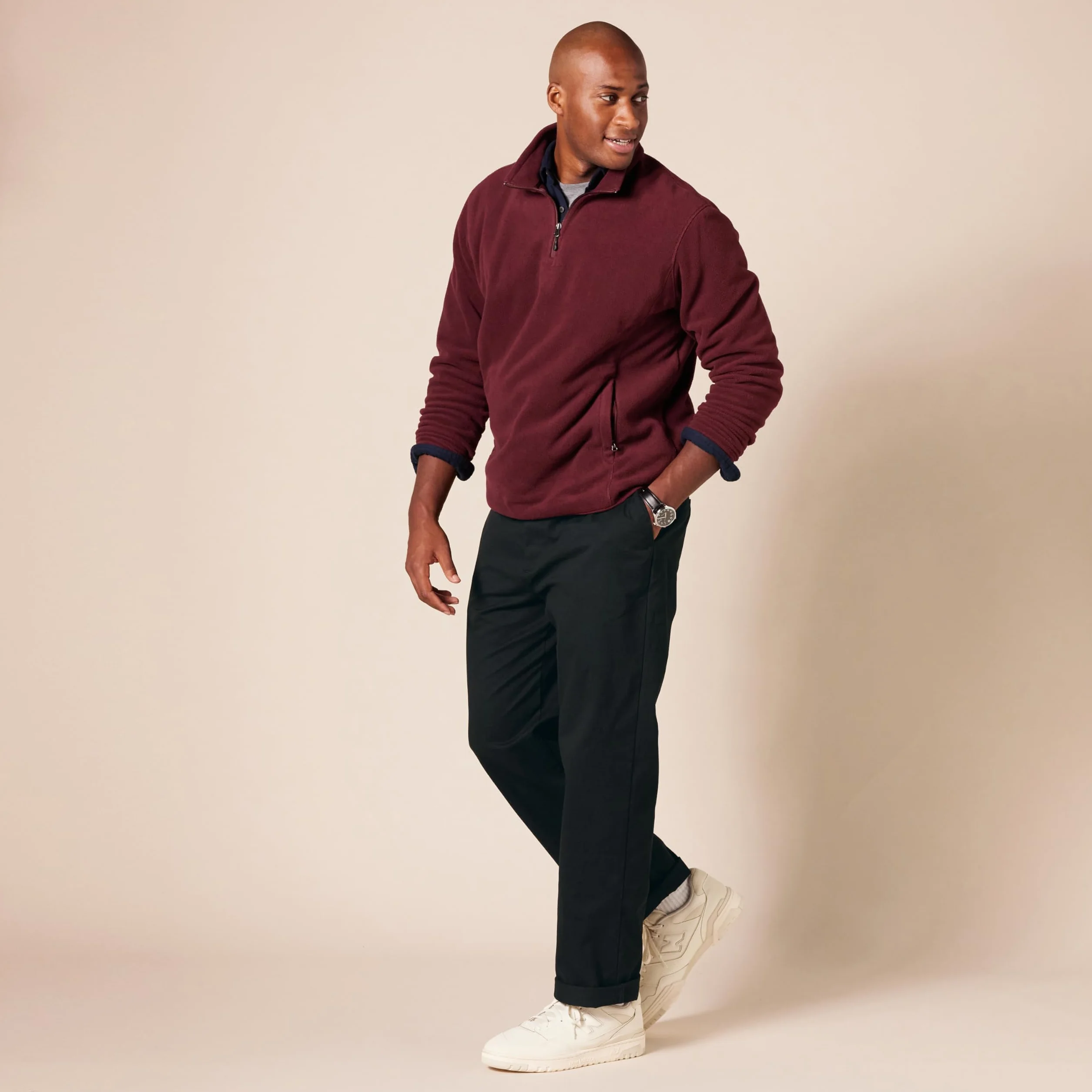 Amazon Essentials Classic-fit Wrinkle-resistant Flat-front Chino Pant - Nieformalne spodnie Mężczyźni