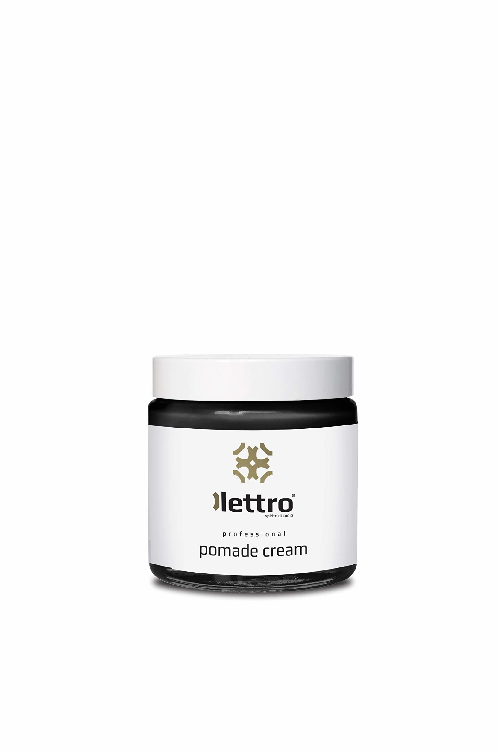 Lettro Pomade Leather Cream, 100 ml (3,38 fl. Oz) kremowy lakier do butów w różnych kolorach, rewitalizujący skórzane buty, torby, kurtki i nie tylko, z pomadą ze skóry bogatej w wosk
