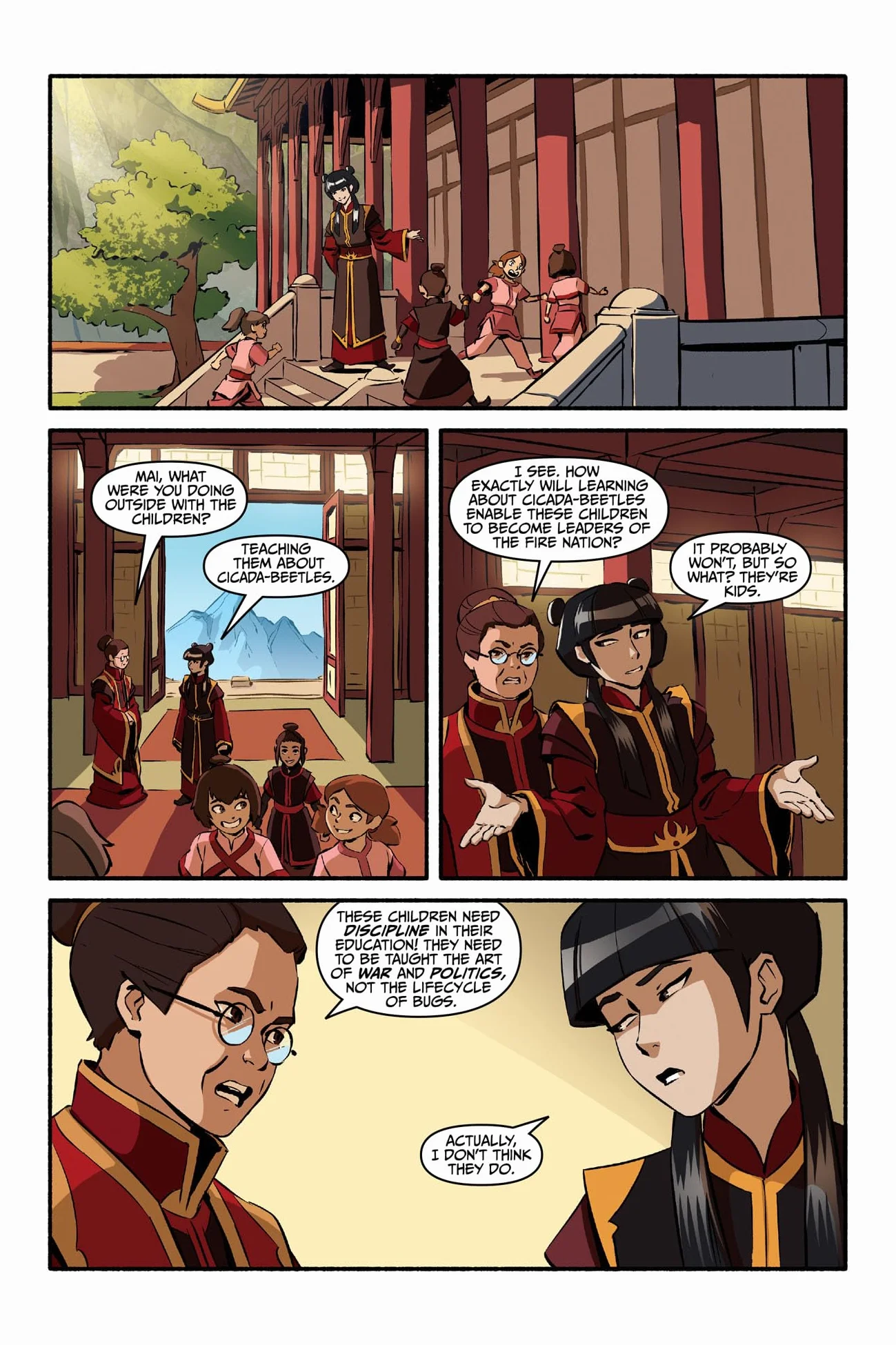 Avatar: The Last Airbender--Ashes of the Academy