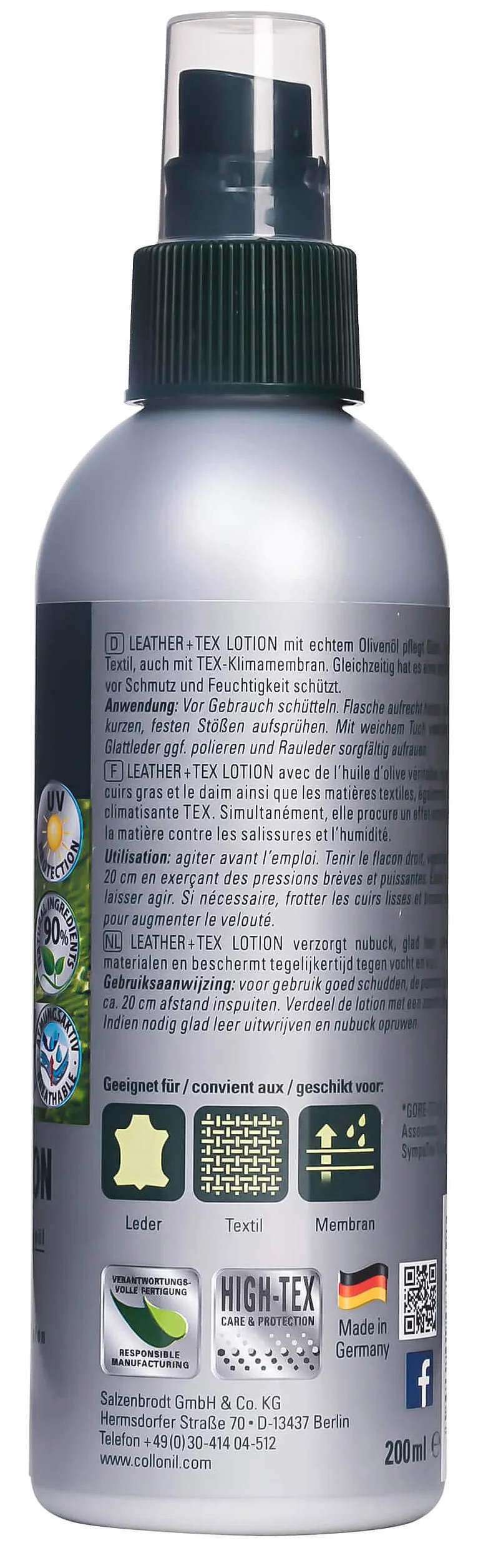 Collonil Outdoor Active Leather & Tex Lotion