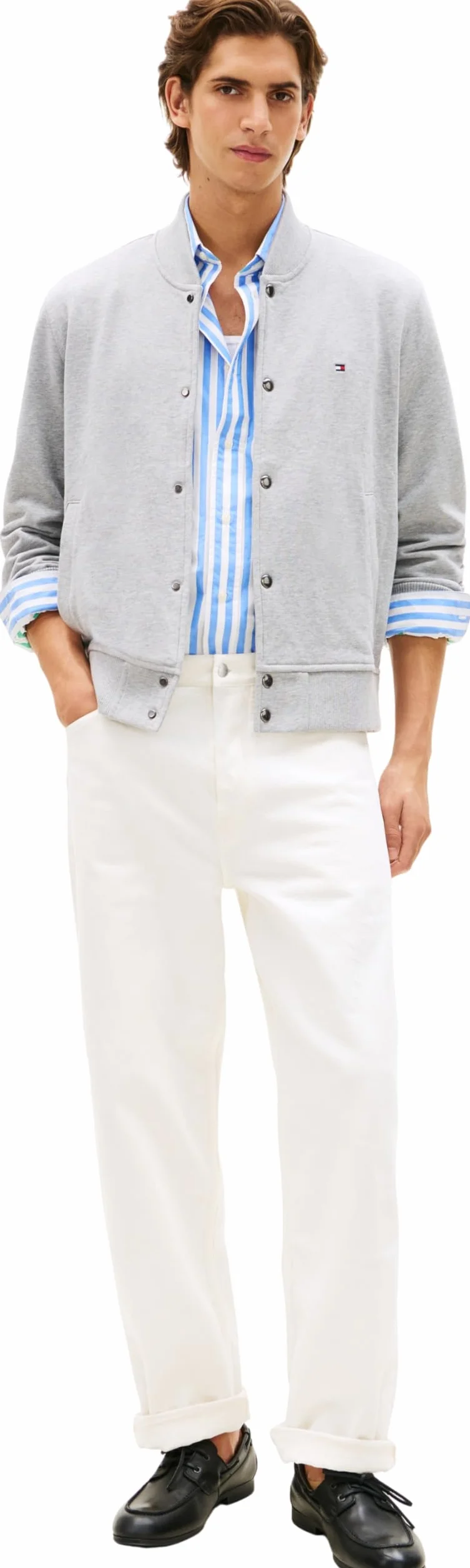 Tommy Hilfiger Inne bluzy Mężczyźni Essential Terry Bomber Jacket Mw0mw42470