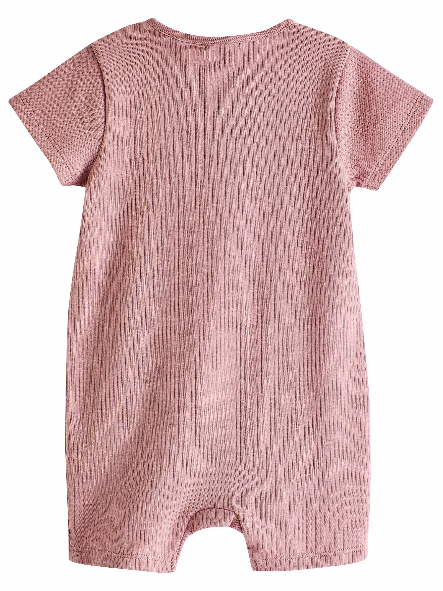 NEXT Noworodki unisex Zestaw 3 pajacyków niemowlęcych z dwukierunkowym suwakiem