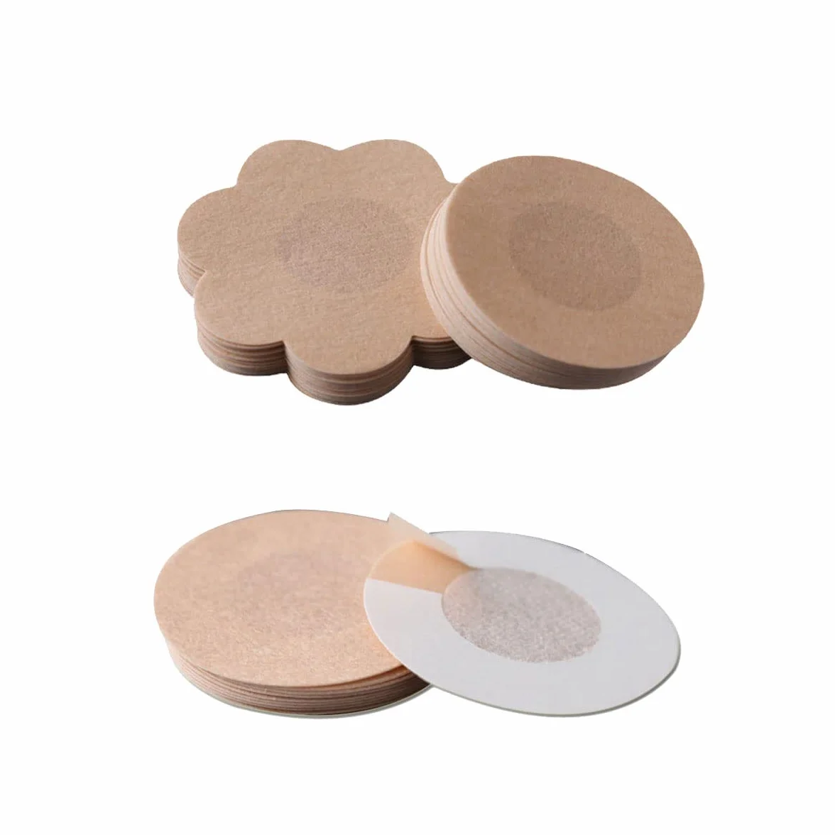 Disposable breast patch Nipple Covers Self Adhesive Invisible Nipple Breast Cover sexy Breast Pasties good lines body tape big large breasts Bra Pads