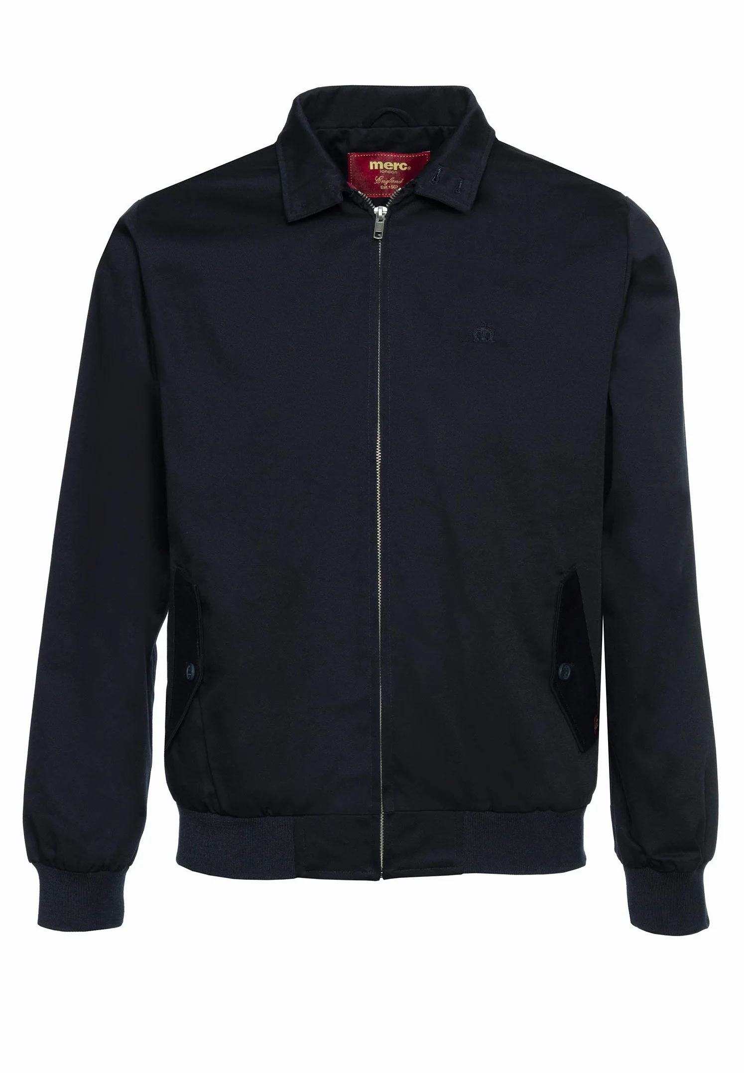 Merc Of London Harrington Kurtka Męska, Granatowy, M