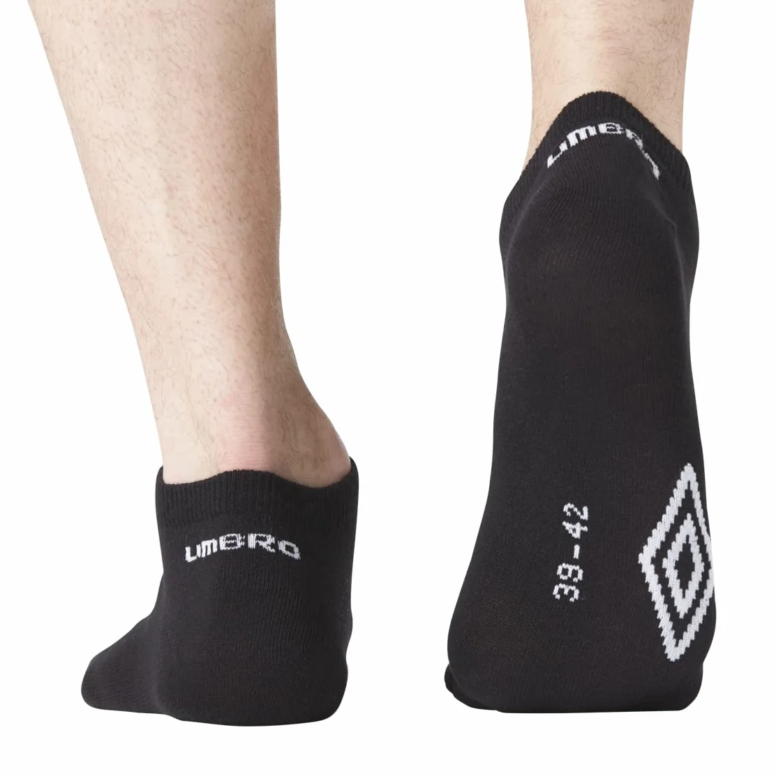 Umbro Mężczyźni Skarpety, Czarny, 43-46 9 par