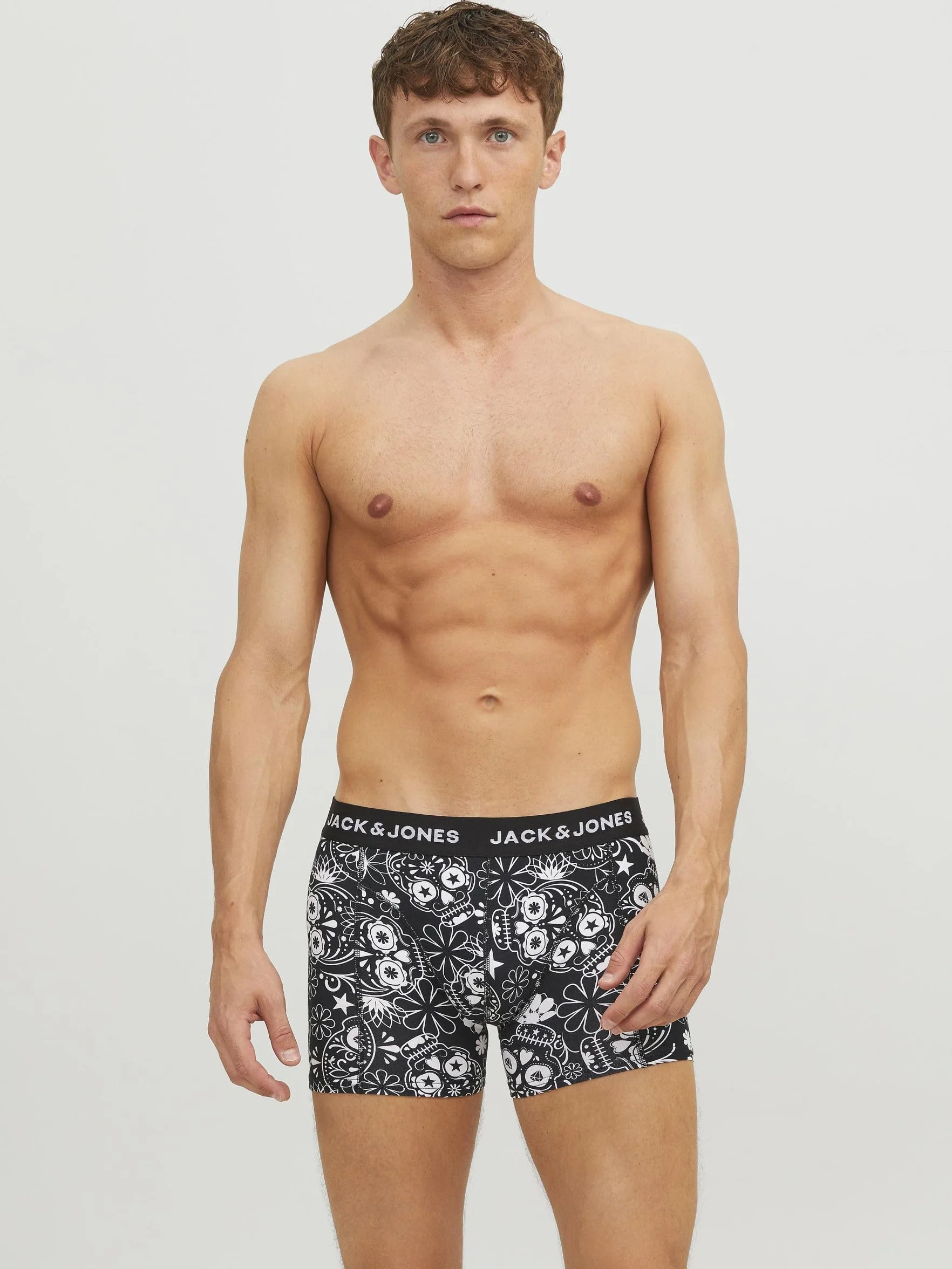 JACK & JONES Bokserki (szorty) Mężczyźni Jachenrik Trunks Noos 3-pak