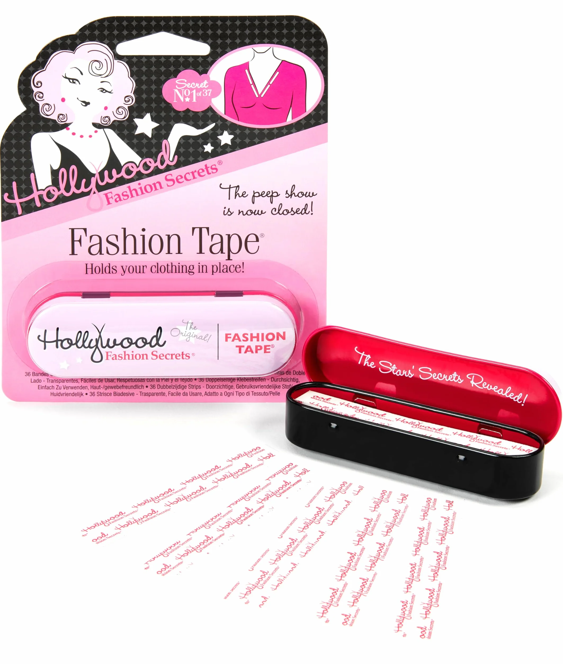 HOLLYWOOD FASHION TAPE 36 COUNT KLAR, ONE SIZE