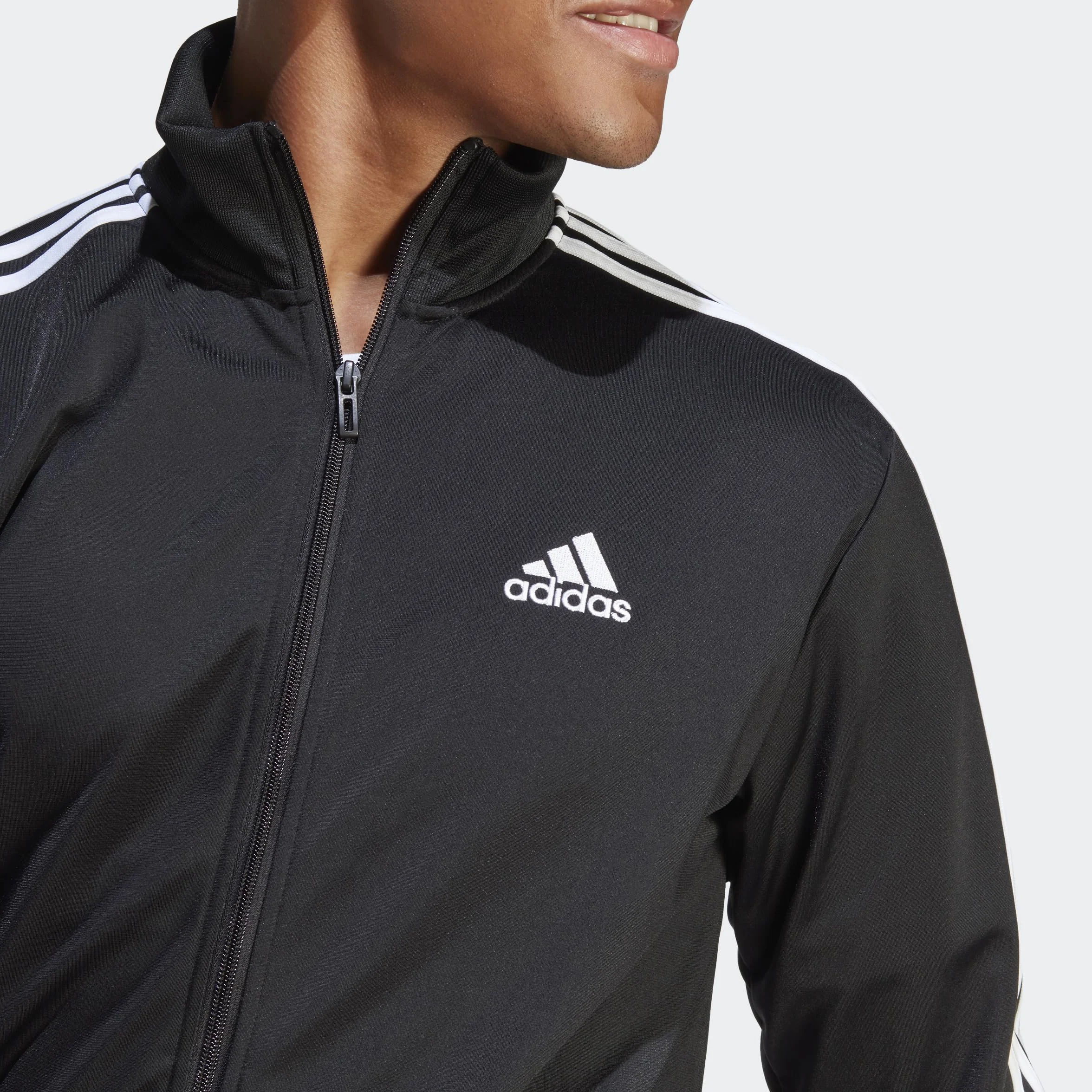 adidas Dres Mężczyźni Basic 3 paski French Terry Dres dla mężczyzn