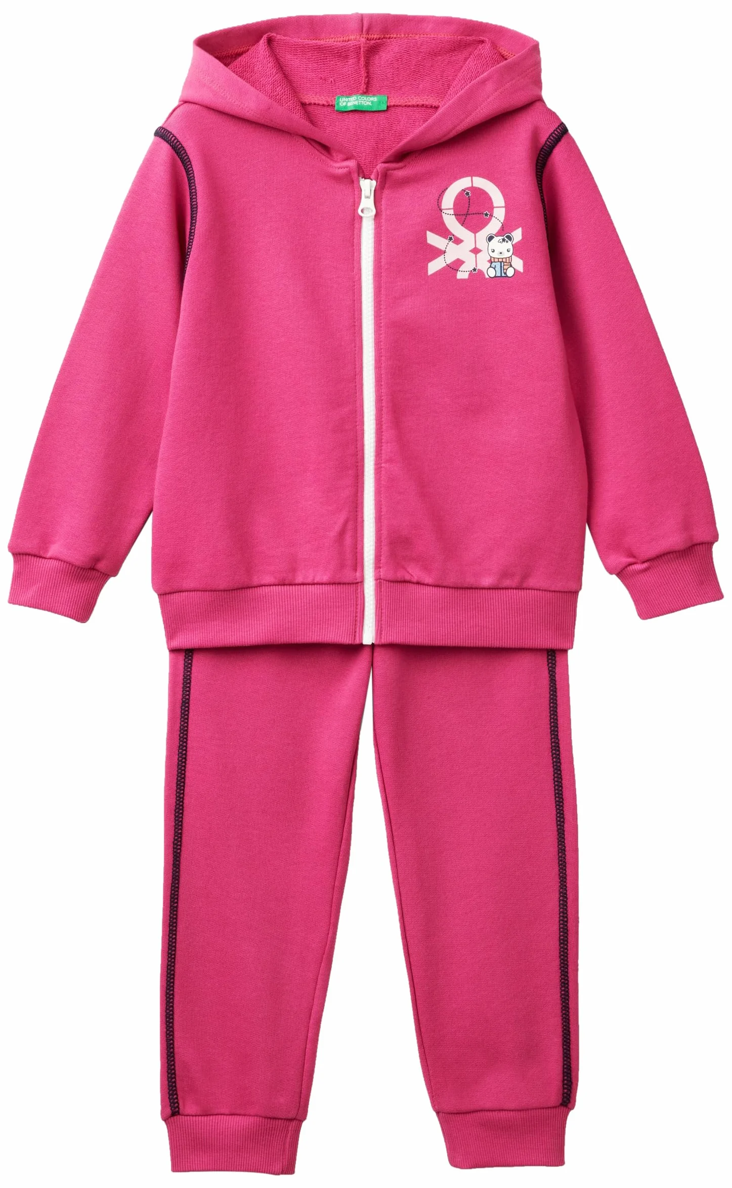 United Colors of Benetton Dziewczęce, Fioletowy, 4 anni