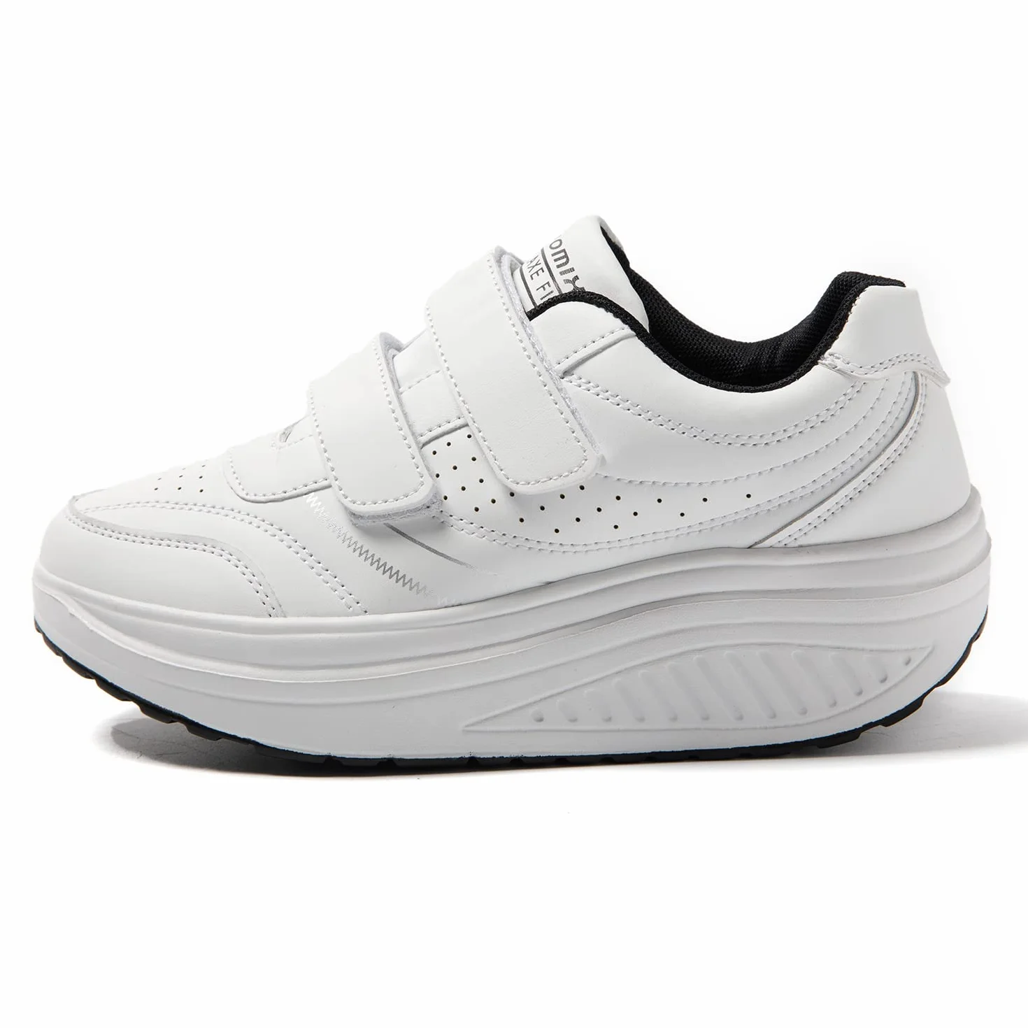 JOMIX Sneakersy na platformie, buty sportowe, buty do biegania, wygodna podeszwa, antypoślizgowe, buty do fitnessu, na siłownię, do aktywności na świeżym powietrzu