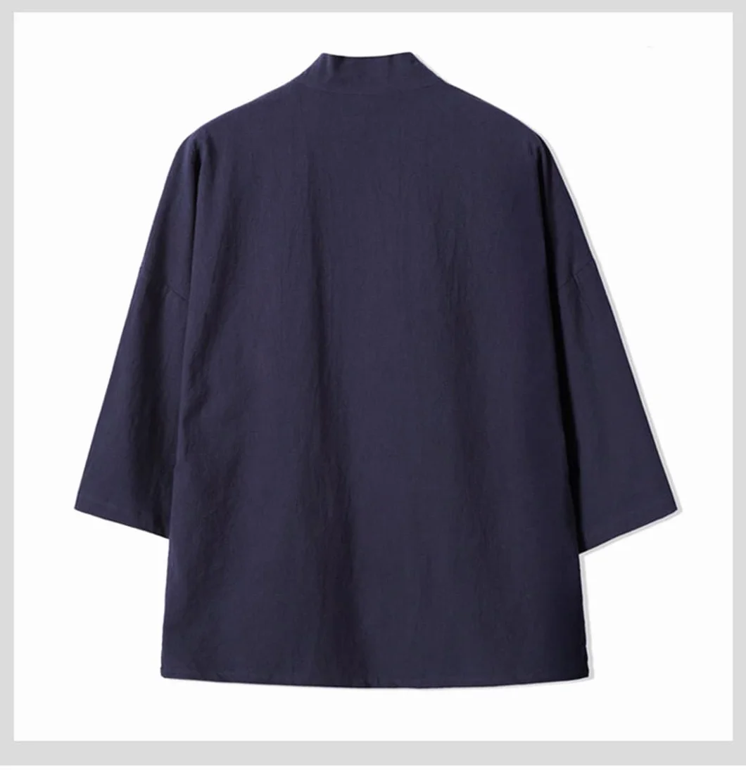 Haft żuraw Haori kimono Harajuku japoński styl plus size męski kostium yukata azjatyckie ubrania kardigan damska kurtka winna czerwona 4XL 86 do 91 kg