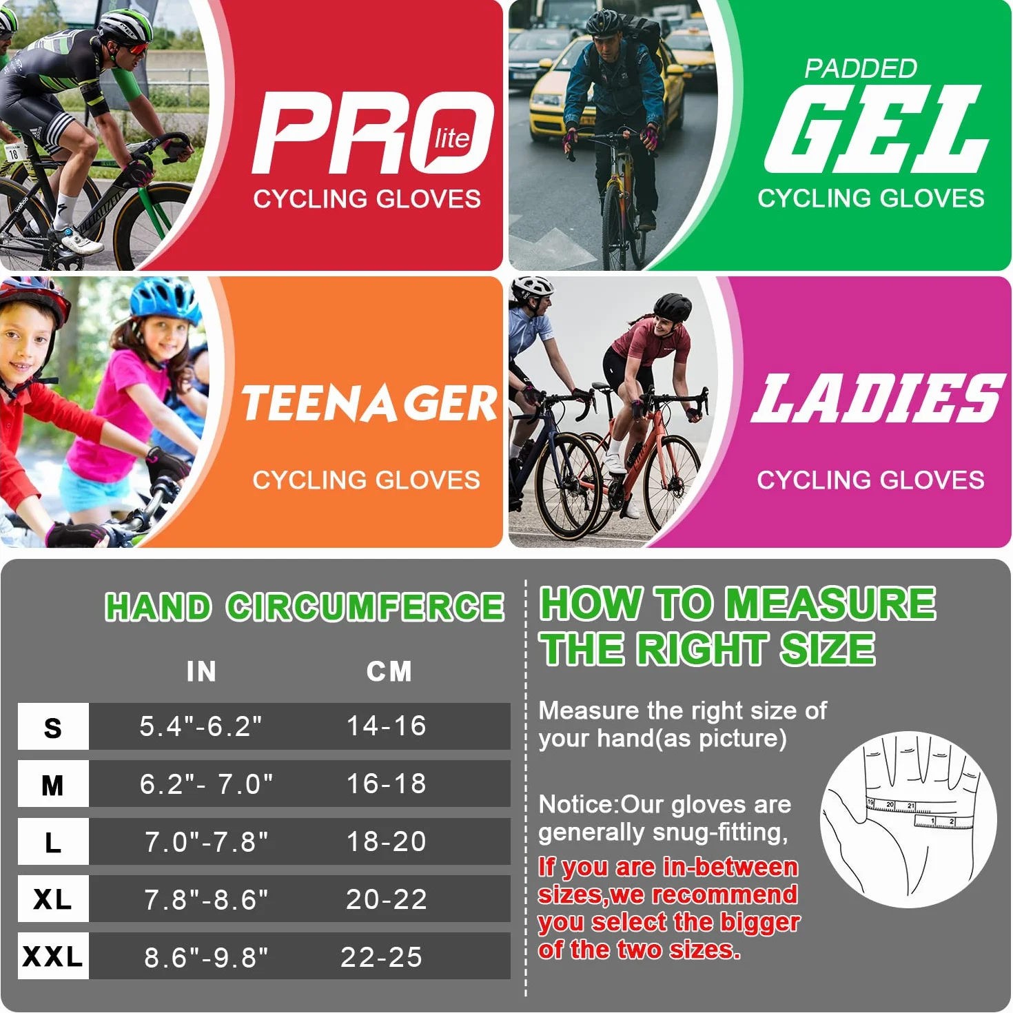 Grebarley Rękawiczki MTB, rękawiczki rowerowe, pół palca letnie rękawiczki rowerowe mężczyźni kobiety, oddychające/odporne na wstrząsy/wygodne/antypoślizgowe, odpowiednie do sportów na świeżym