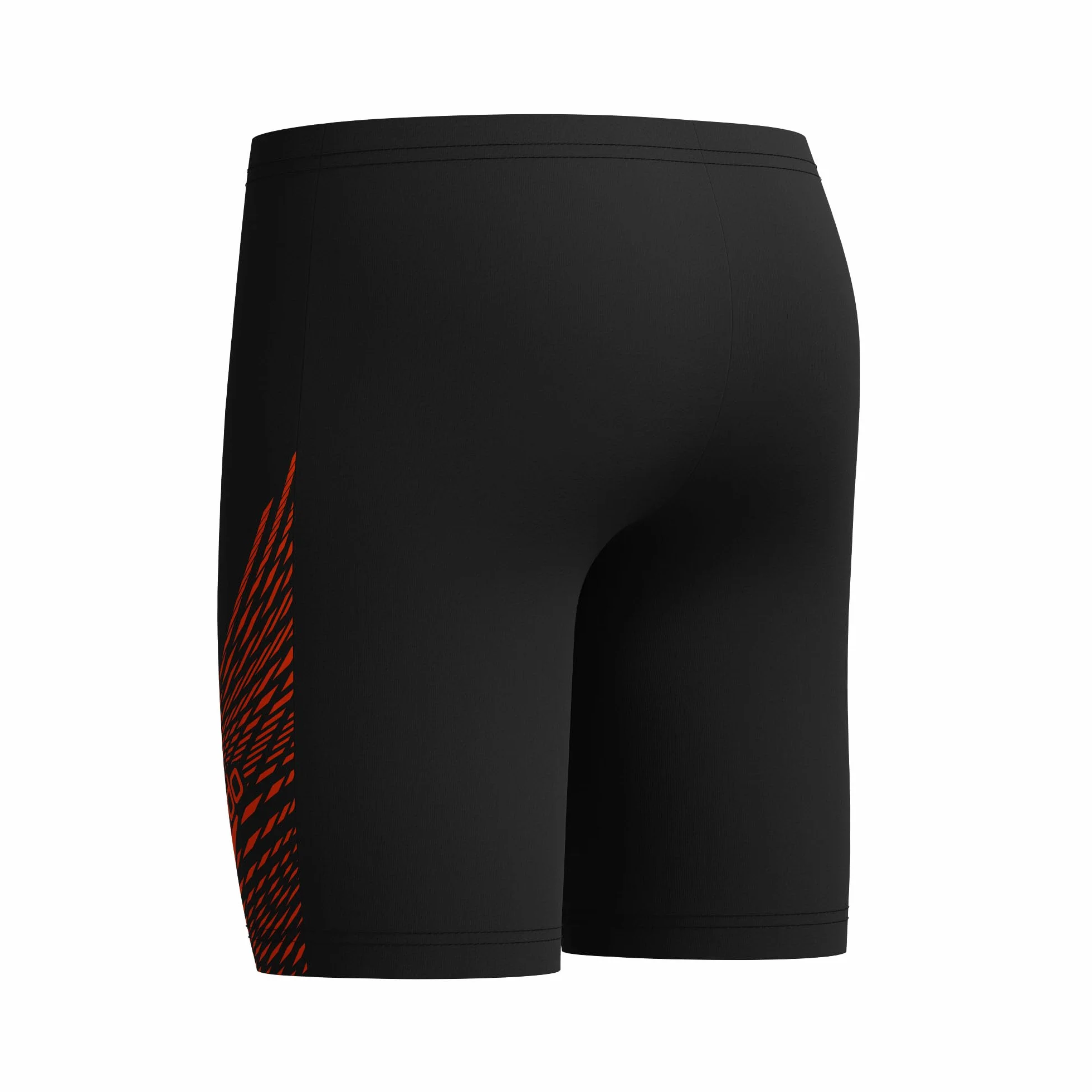 Speedo Chłopcy Medley Logo Jammer Kąpielówki Pływacy Czerwony Imbir