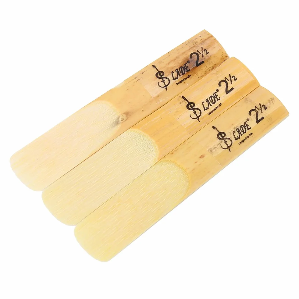 Stroiki do klarnetu RiToEasysports Stroiki do klarnetu dla początkujących Stroiki do klarnetu z tworzywa sztucznego 10 sztuk Stroiki do klarnetu B-Flat 2.5 Części zamienne Reed AccessoryF-36