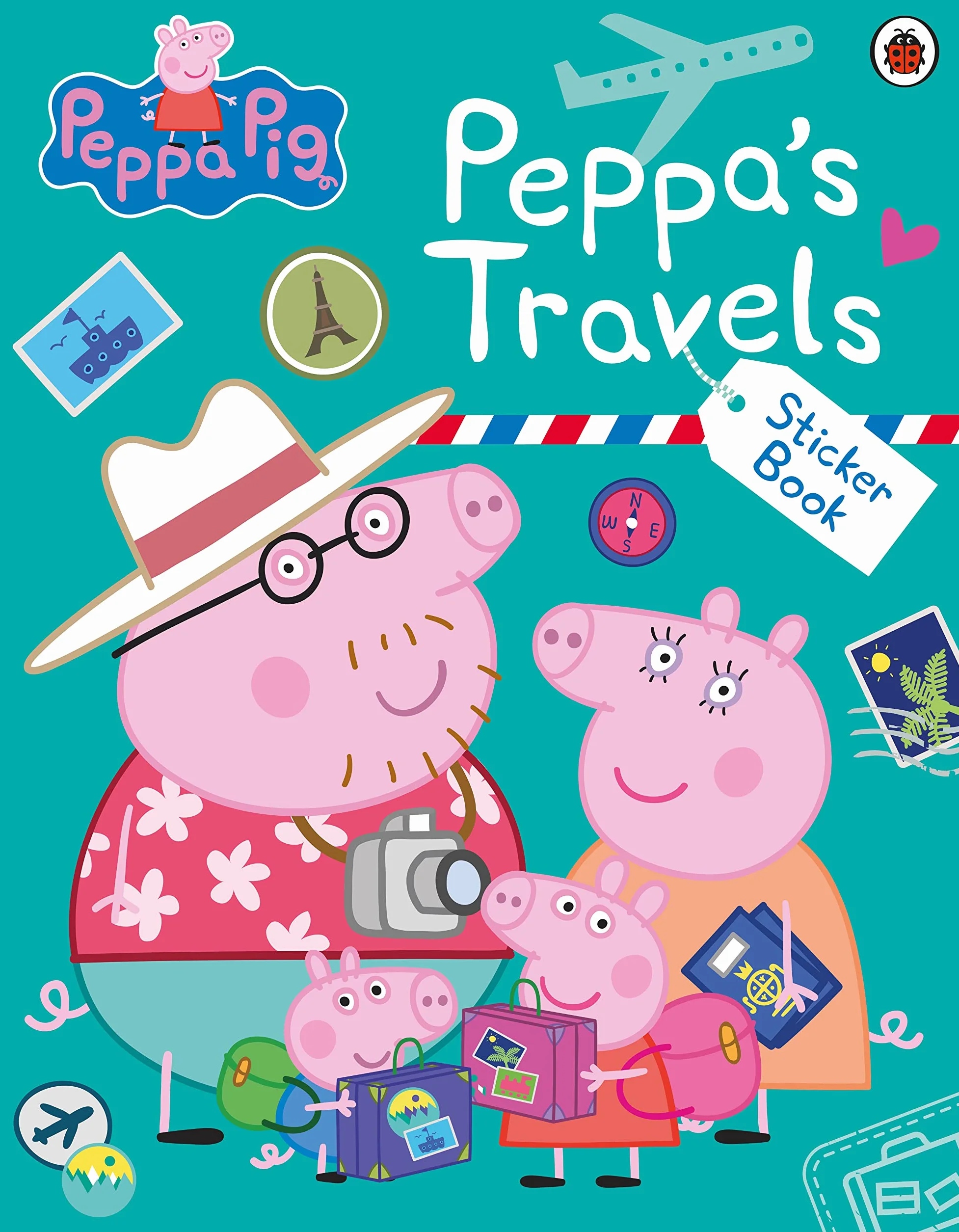 Peppa Pig: Peppa's Travels: Sticker Scenes Book