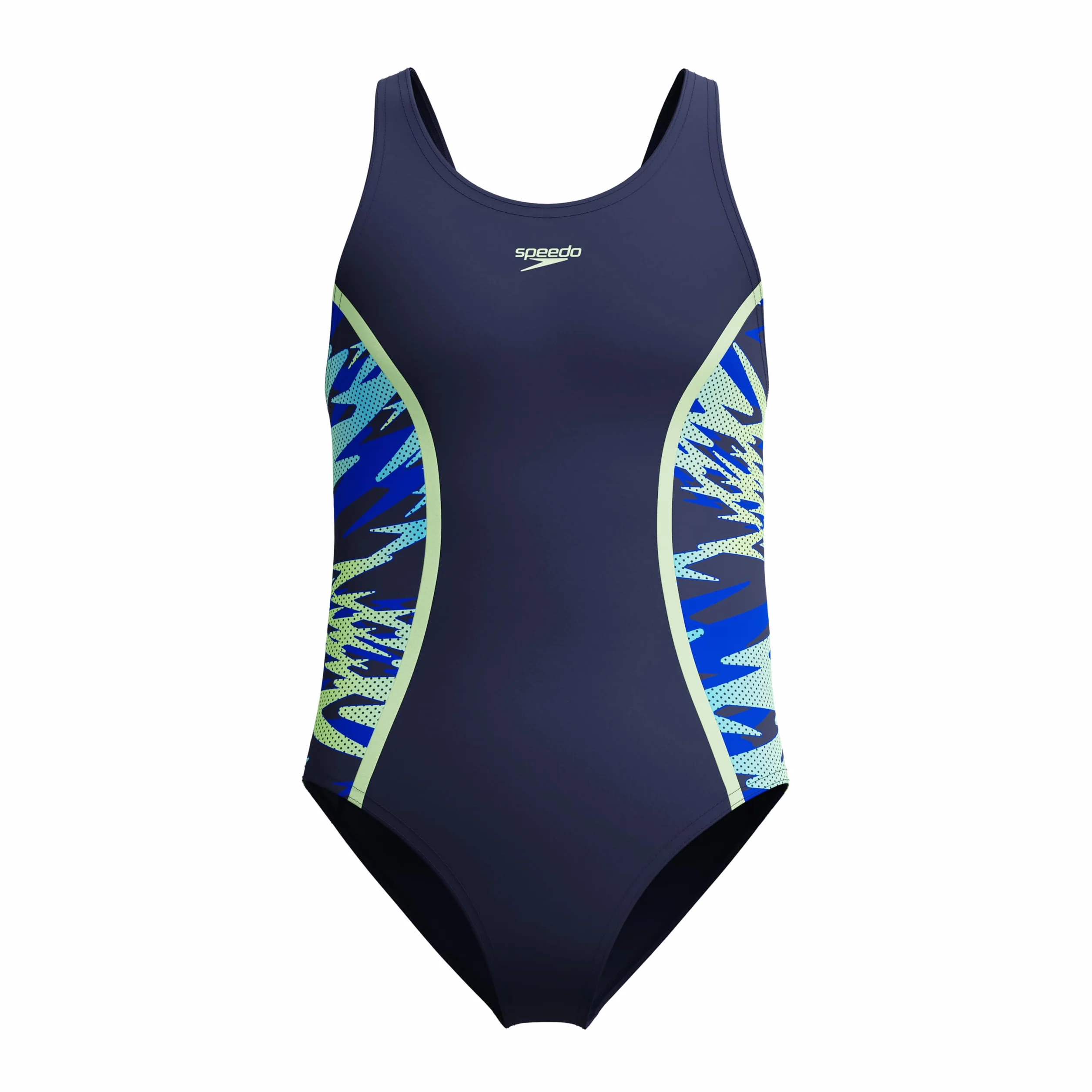 Speedo Strój kąpielowy Dziewczynki Hyperboom Splice Muscleback One Piece