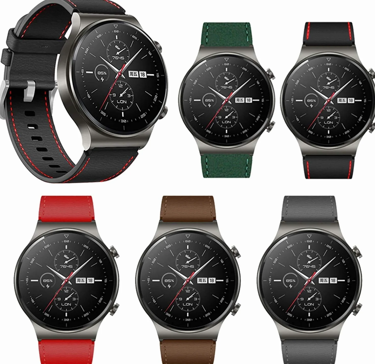 Pasek 22 mm do Huawei Watch GT GT2 GT2 PRO do zegarka 22 mm lekki miękki pasek dla mężczyzn i kobiet