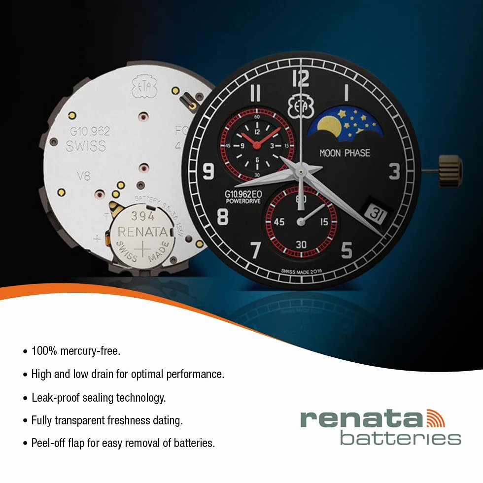 #364 baterie do zegarka Renata Watch, 10 szt