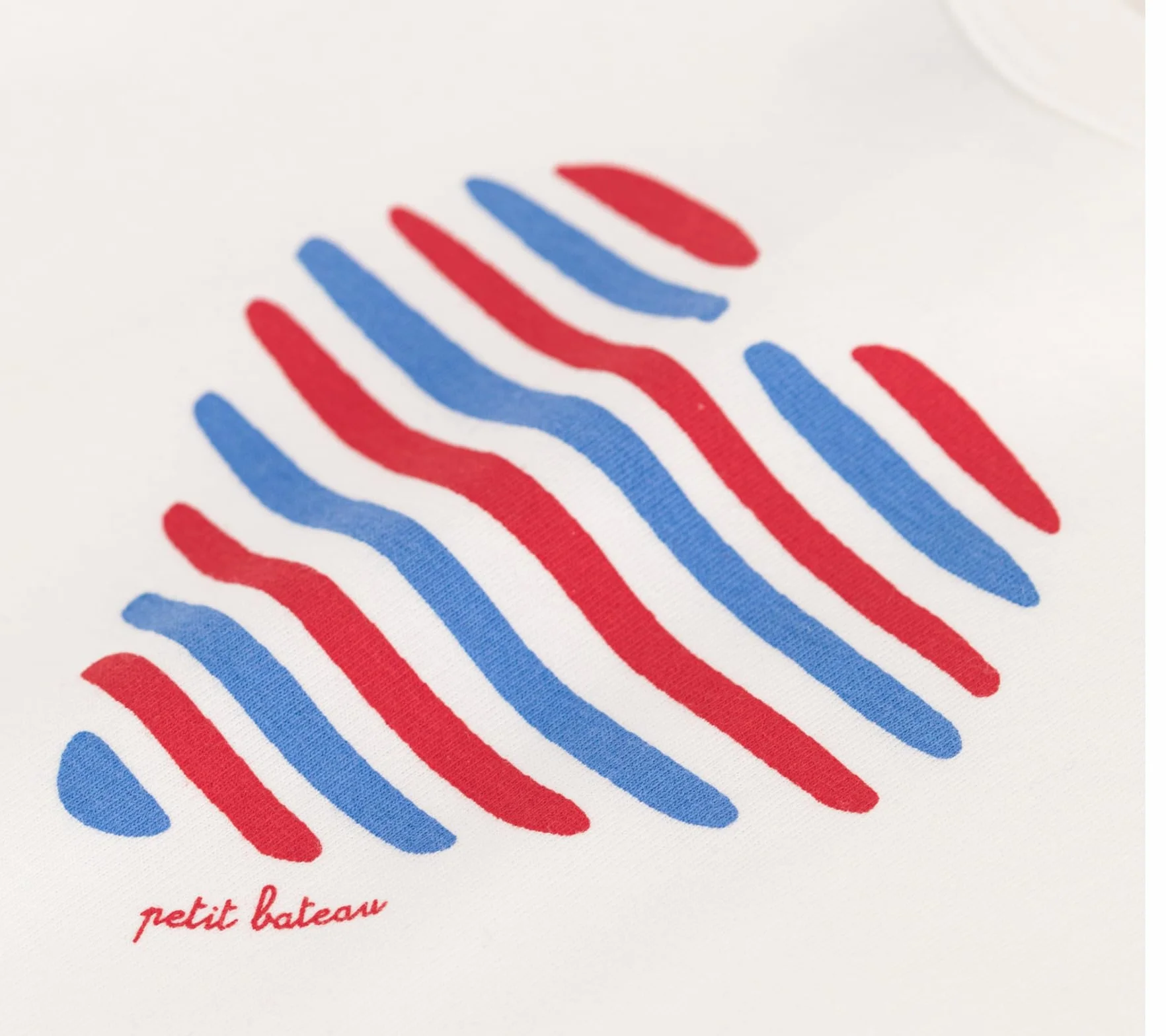 Petit Bateau Koszulka z krótkim rękawem dla dziewczynek, biały/wielokolorowy., 3 Miesiące