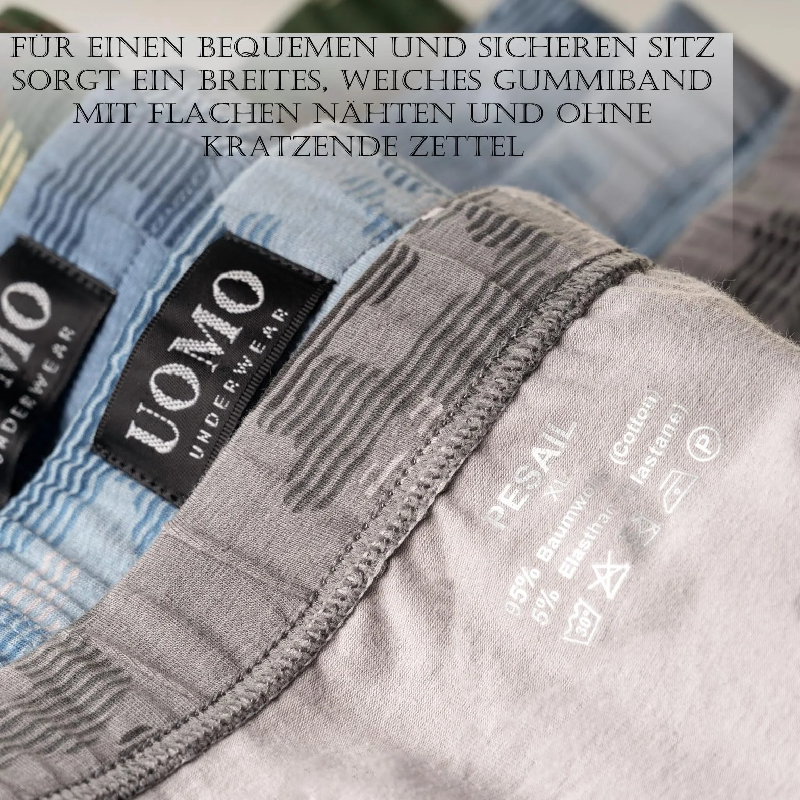 Męskie majtki, 10 sztuk, z bawełny, M-10XL, wygodne majtki, bez drapiących karteczek