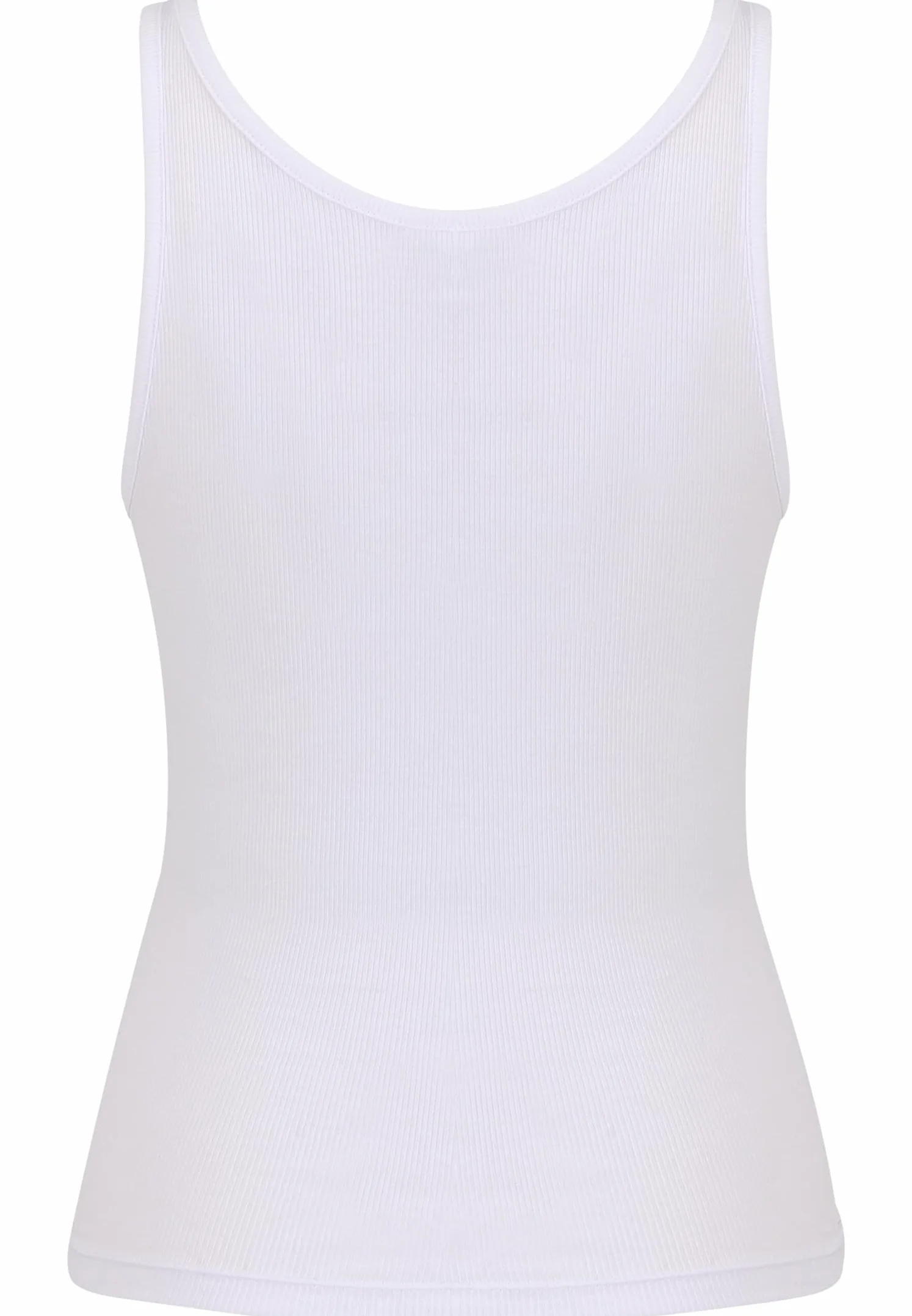 Urban Classics Damski top damski Organic Basic Rib Top 2-pak czarny + bia?y XL, czarny + bia?y, XL