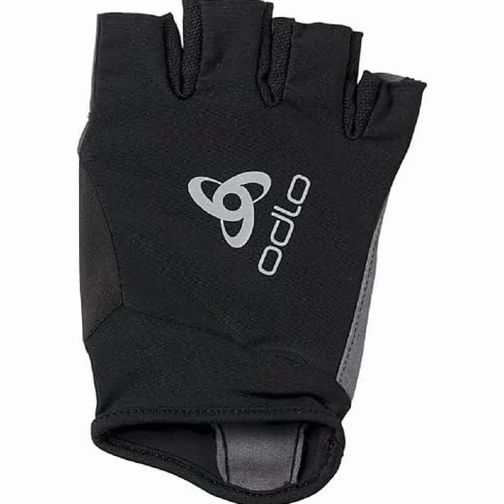 Odlo Unisex Active Road rękawice rowerowe, Navy New - Black