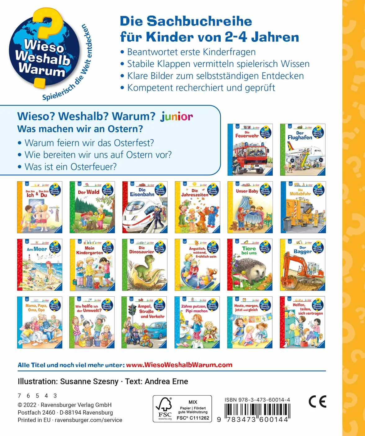 Wieso? Weshalb? Warum? junior, Band 54: Was machen wir an Ostern?