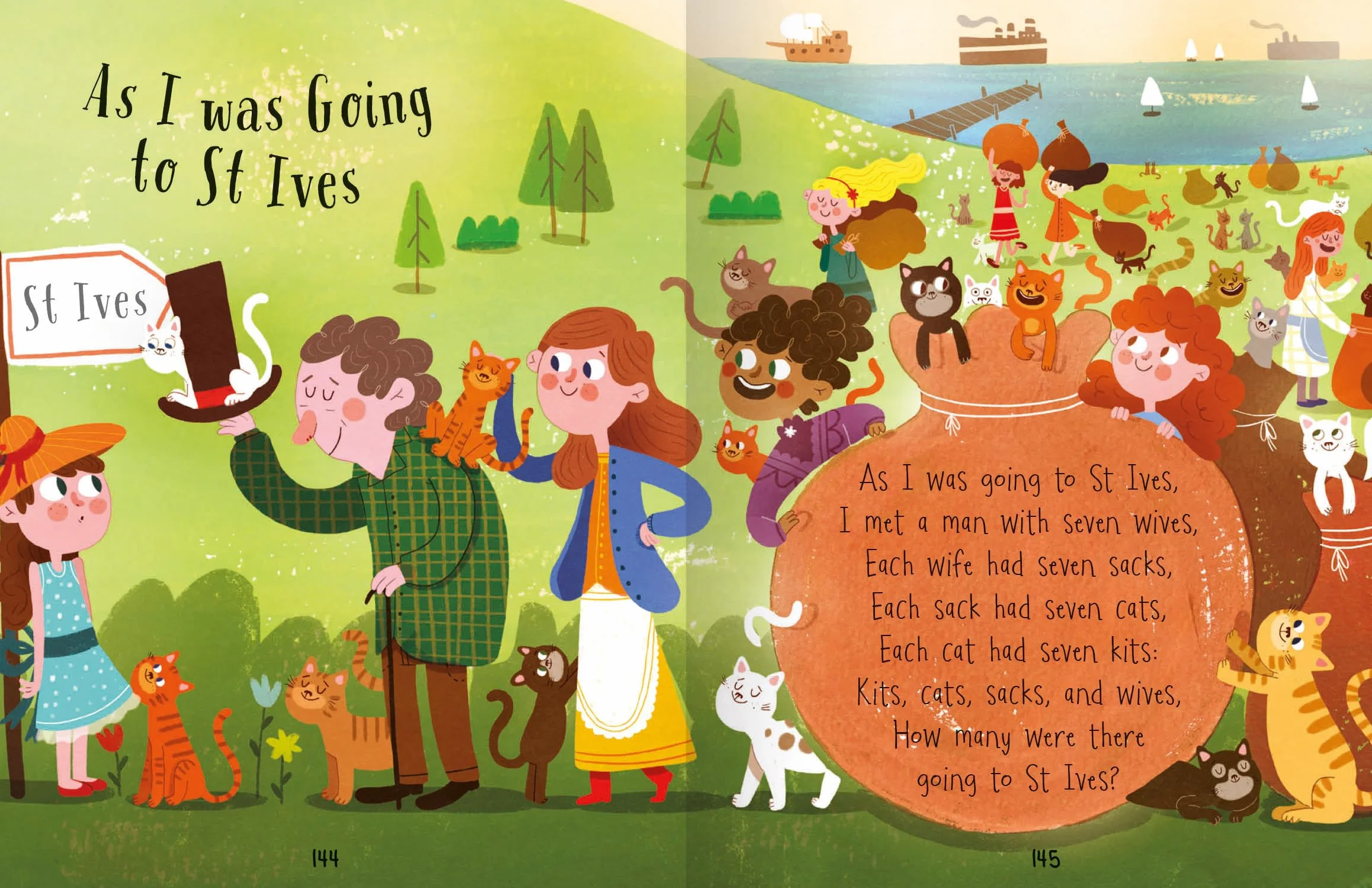 100 Nursery Rhymes: A Beautifully Illustrated Hardback Book of Children's Stories and Songs