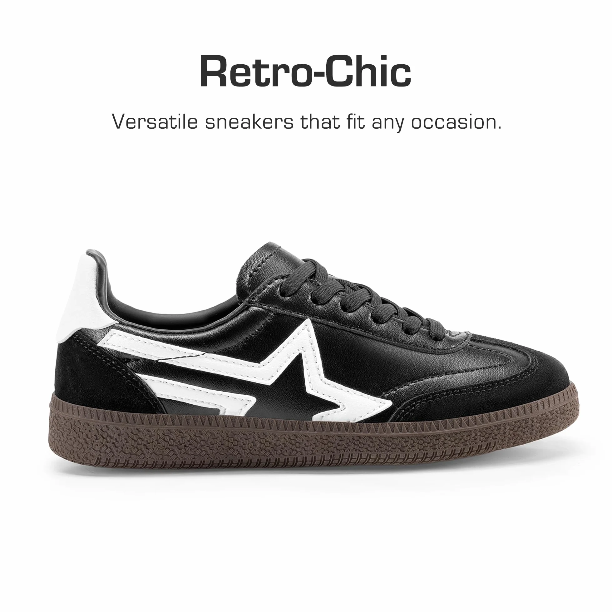 DREAM PAIRS Chłopcy dziewczęta trampki retro klasyczne buty tenisowe na co dzień lekkie szkolne chodzenie niski top sznurowane obuwie dla małych/dużych dzieci