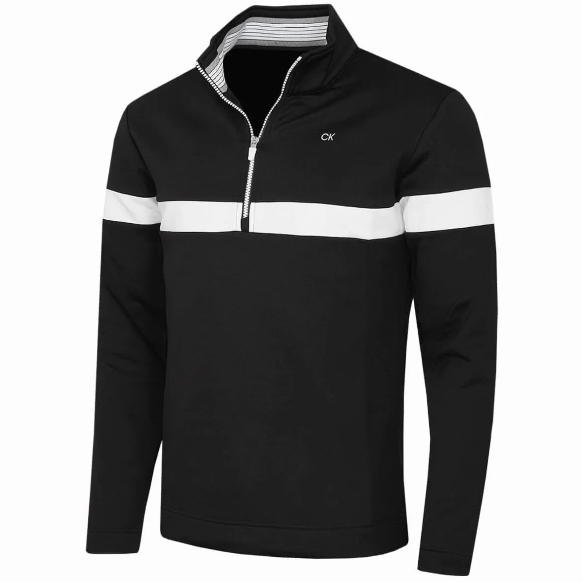 Calvin Klein Meski 2025 Crew Neck Bawelniany oddychajacy sweter z golfem
