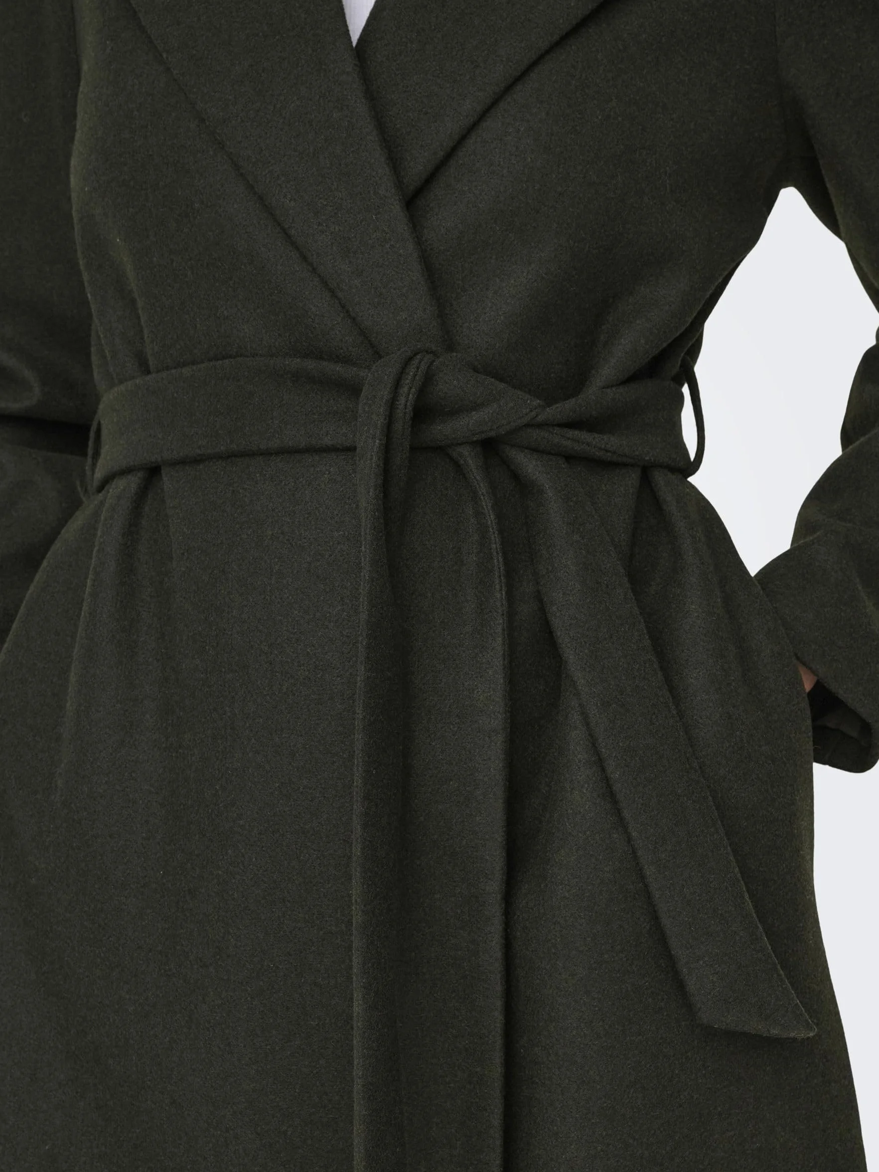 ONLY Płaszcz Kobiety Onlalvilda Life Wrap Coat Otw